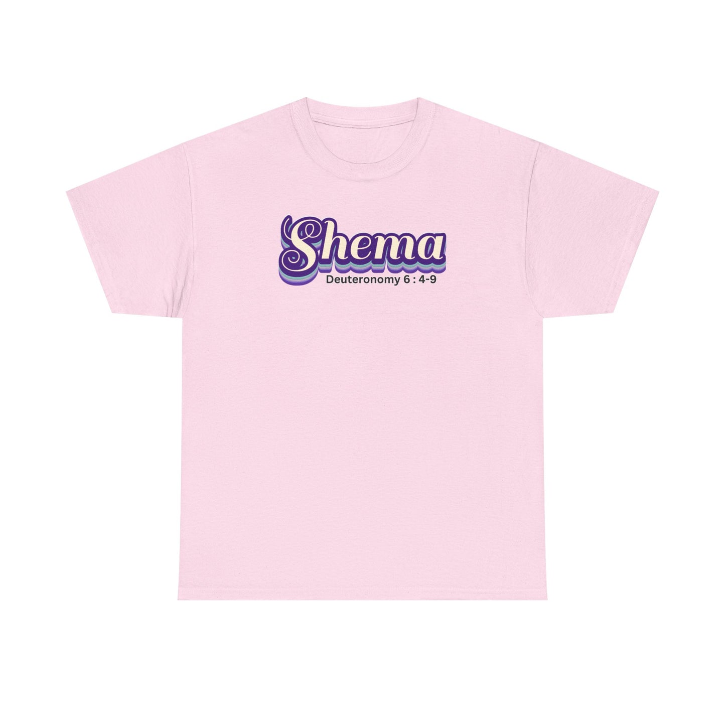Faded Retro Shema Unisex Heavy Cotton Tee