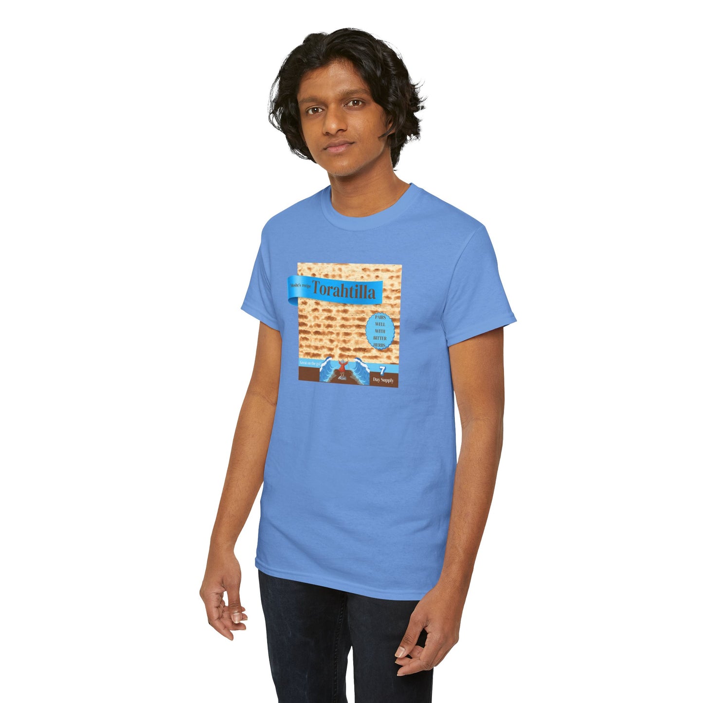 Passover Matzo Unisex Tee - Moshe's Recipe Torahtillas Cotton Funny Shirt