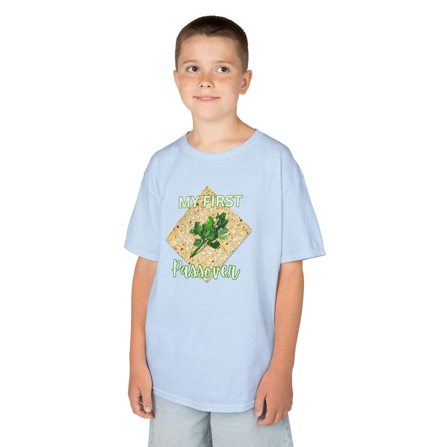 Kids T‑Shirt “My First Plant Parent” Green Succulent Garden Tee