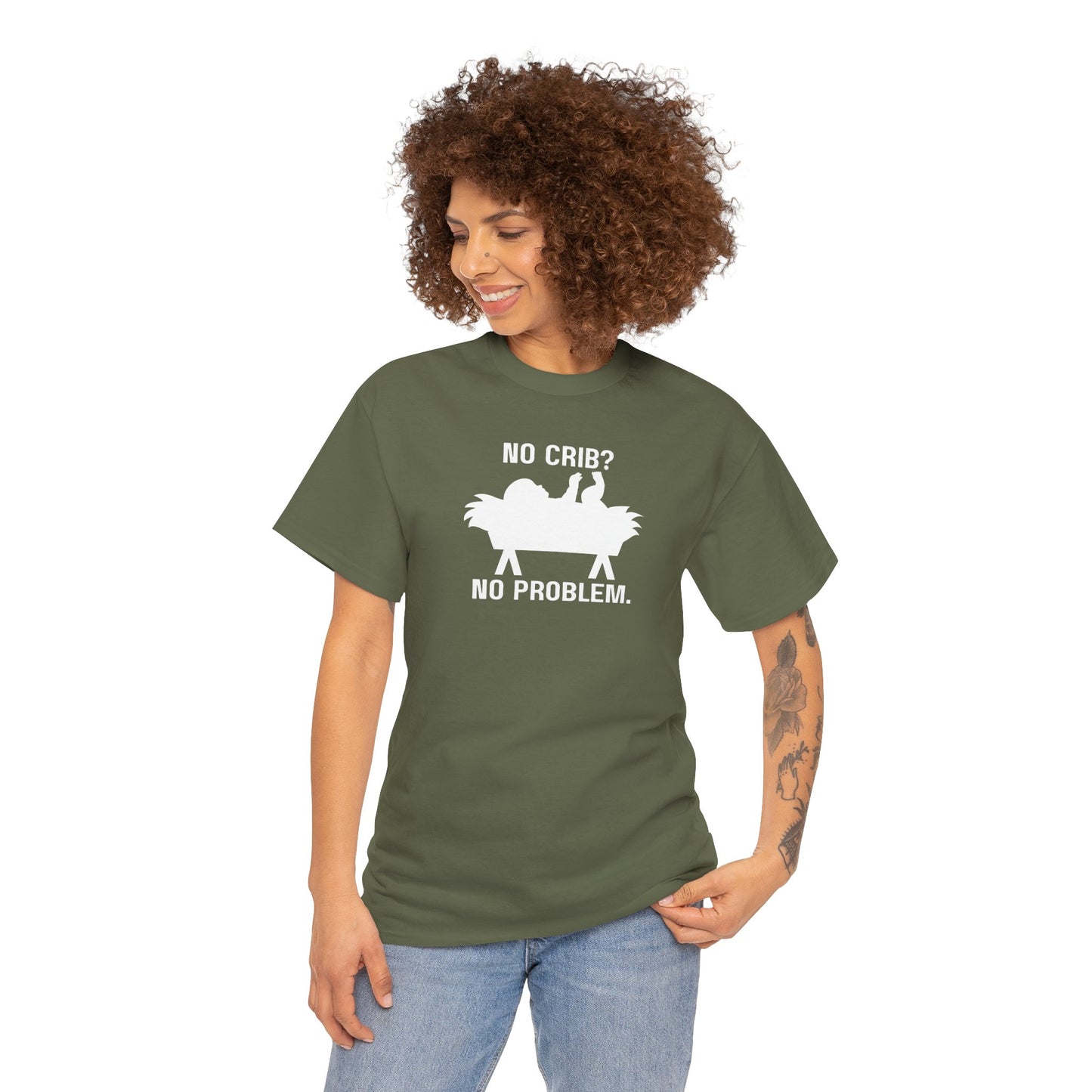 No Crib, No Problem- Baby Yeshua in Manger Design