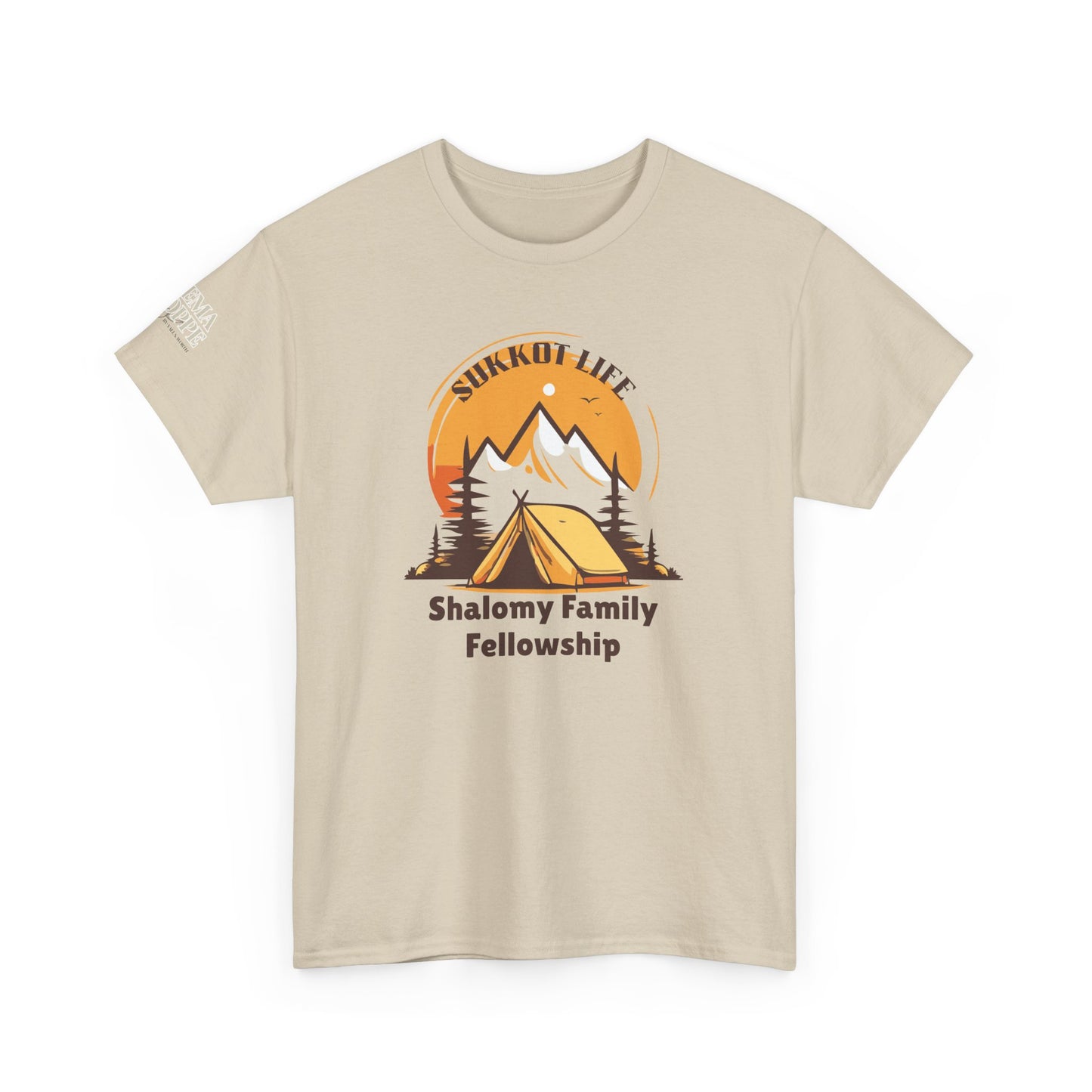 Personalized Sukkot Life Tee - Camping Biblical Feast Fellowship Shirt