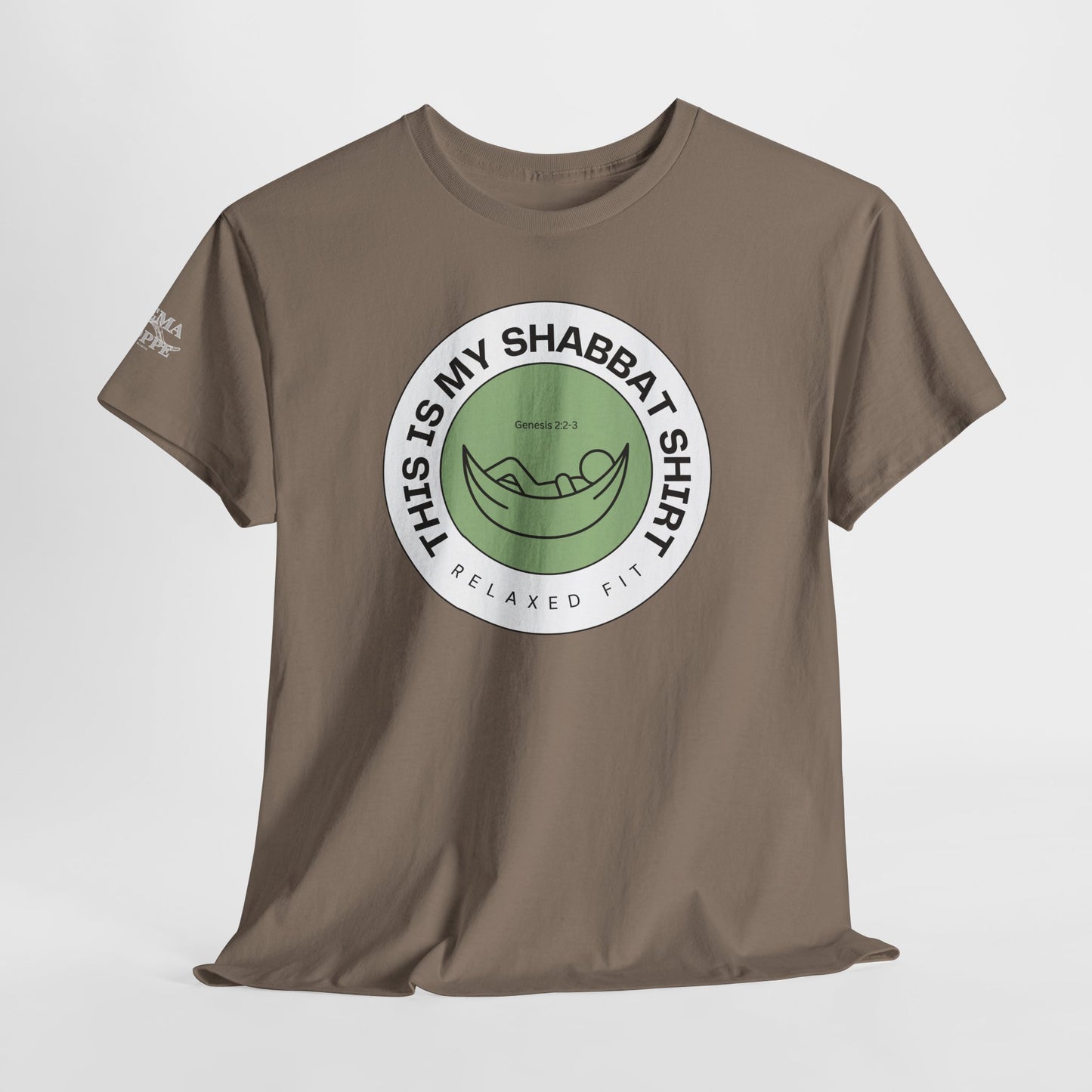 This Is My Shabbat Shirt — Chilling Out Is a Commandment Hammock Sabbath Cotton Tee