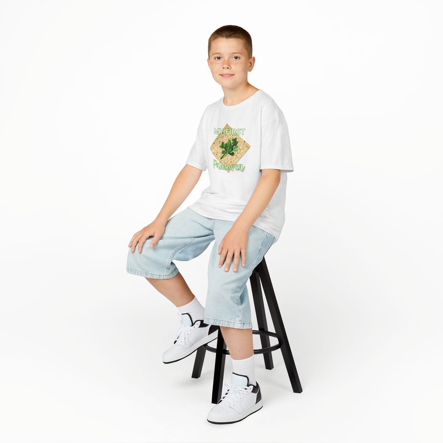 Kids T‑Shirt “My First Plant Parent” Green Succulent Garden Tee