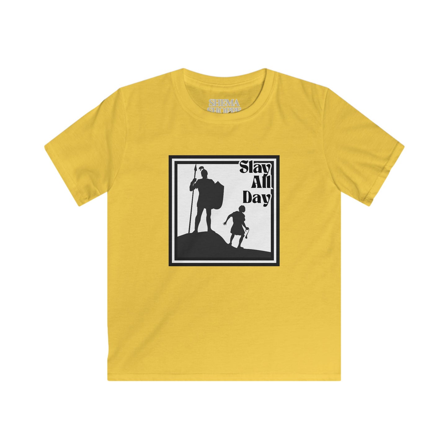 Slay All Day Kids Adventure Tee Graphic Shirt, Outdoor Fun T-Shirt, Hiking Kids Tee, Perfect for Gifts & Active Play