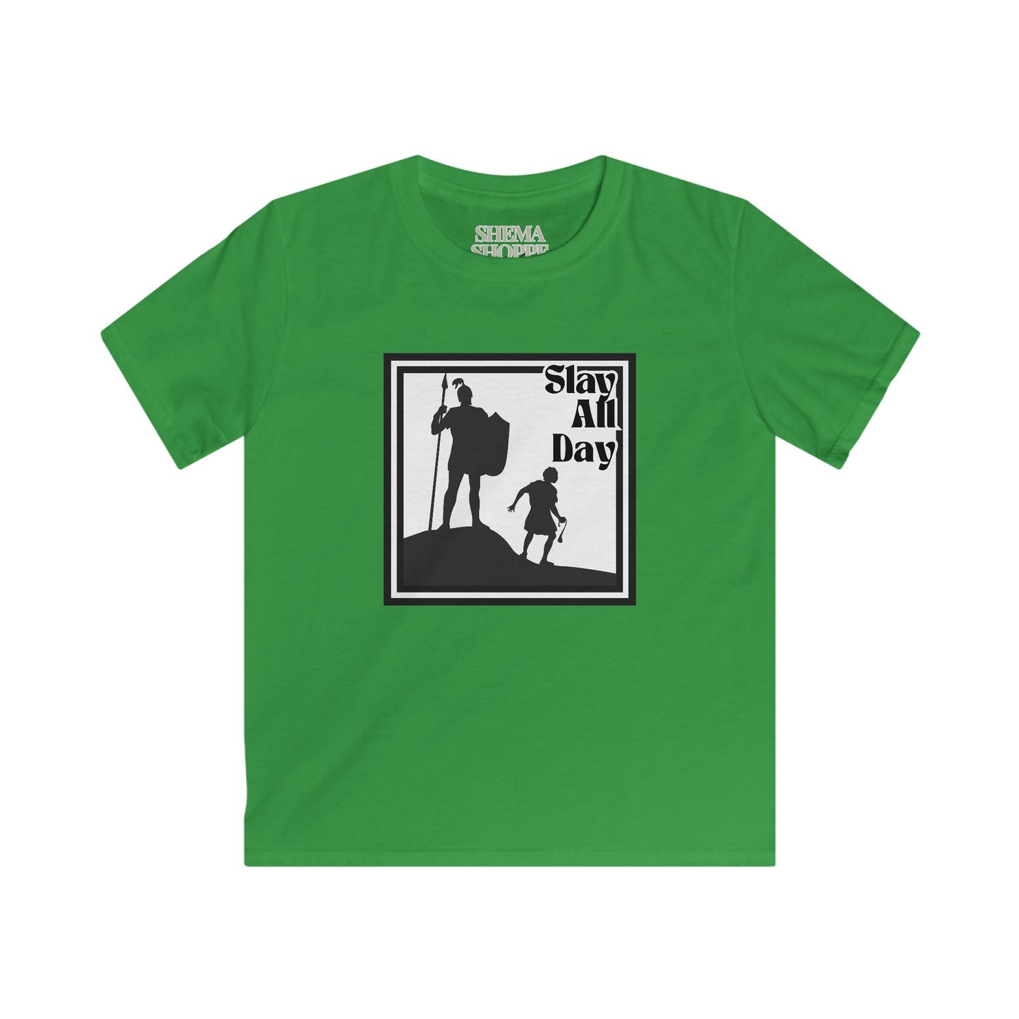 Slay All Day Kids Adventure Tee Graphic Shirt, Outdoor Fun T-Shirt, Hiking Kids Tee, Perfect for Gifts & Active Play