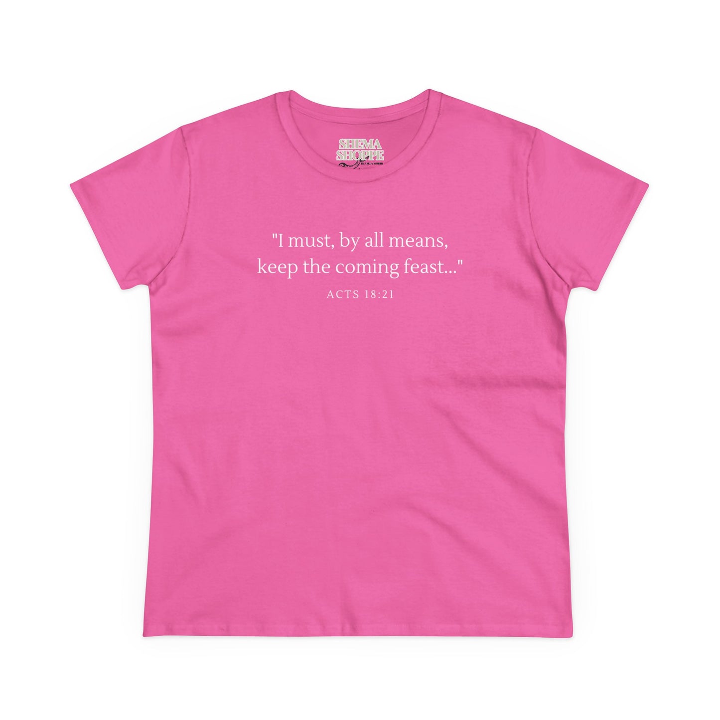 Keep the Feast Women's Midweight Cotton Tee