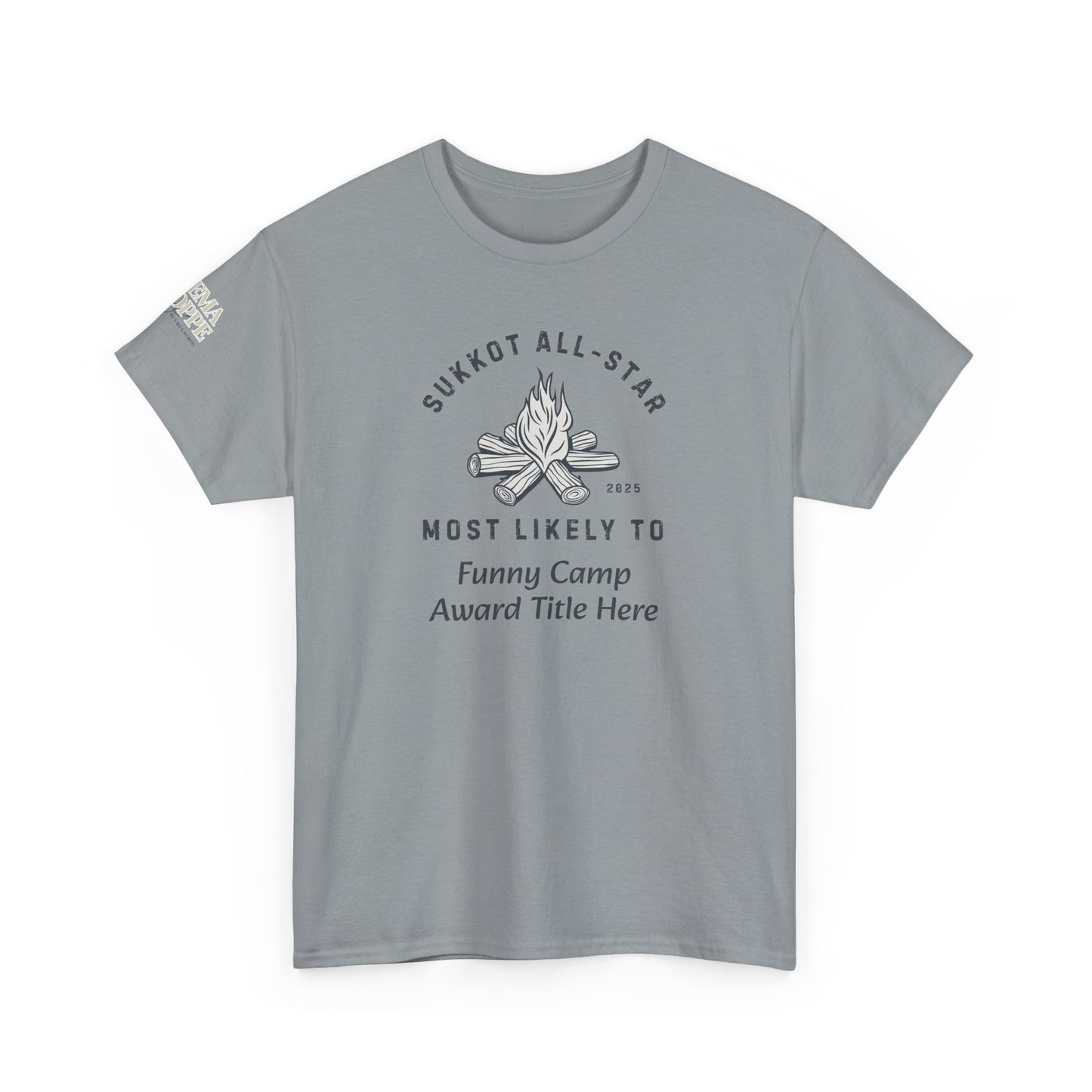 T-Shirt Sukkot All-Star Camp Award Shirt Gift