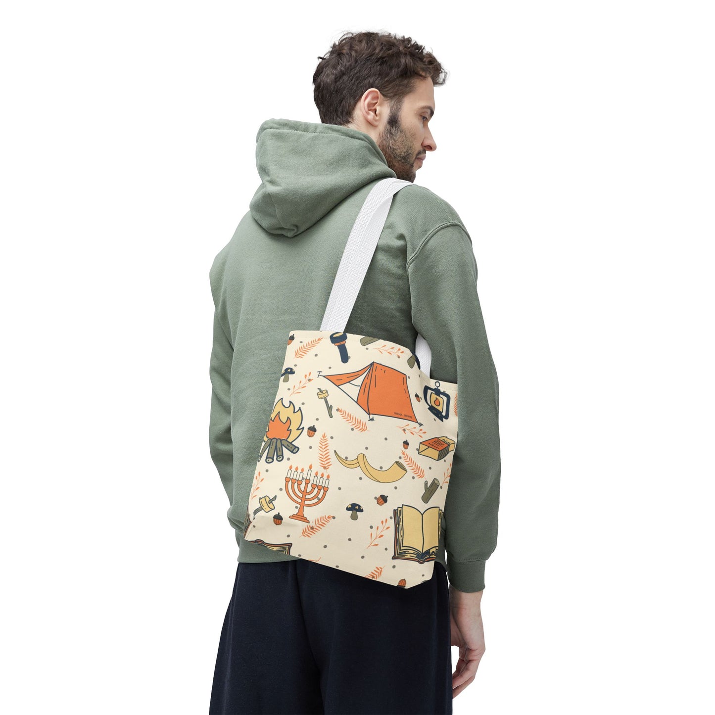 Sukkot Tents Tote Bag (AOP)