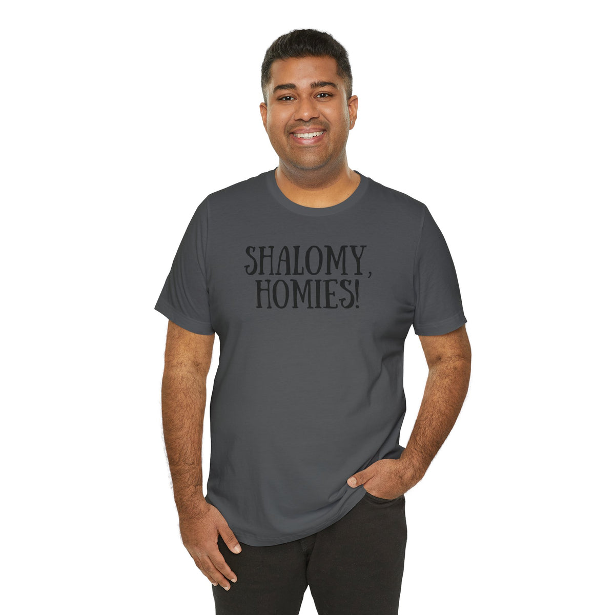 Shalomy Homies Tee - Funny Torah Obervant Greeting T-Shirt (Canada)