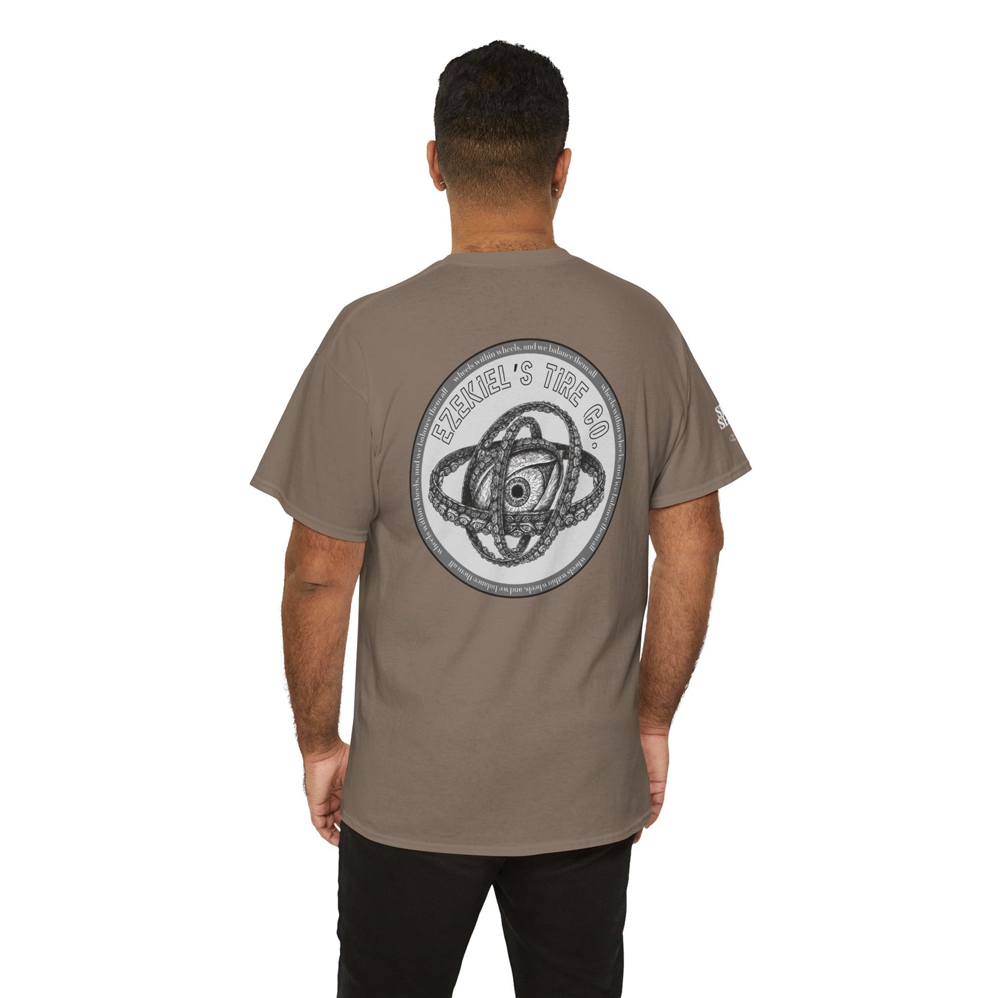 Ezekiel's Tire Company Shirt - Funny Biblical Unisex Cotton Tee