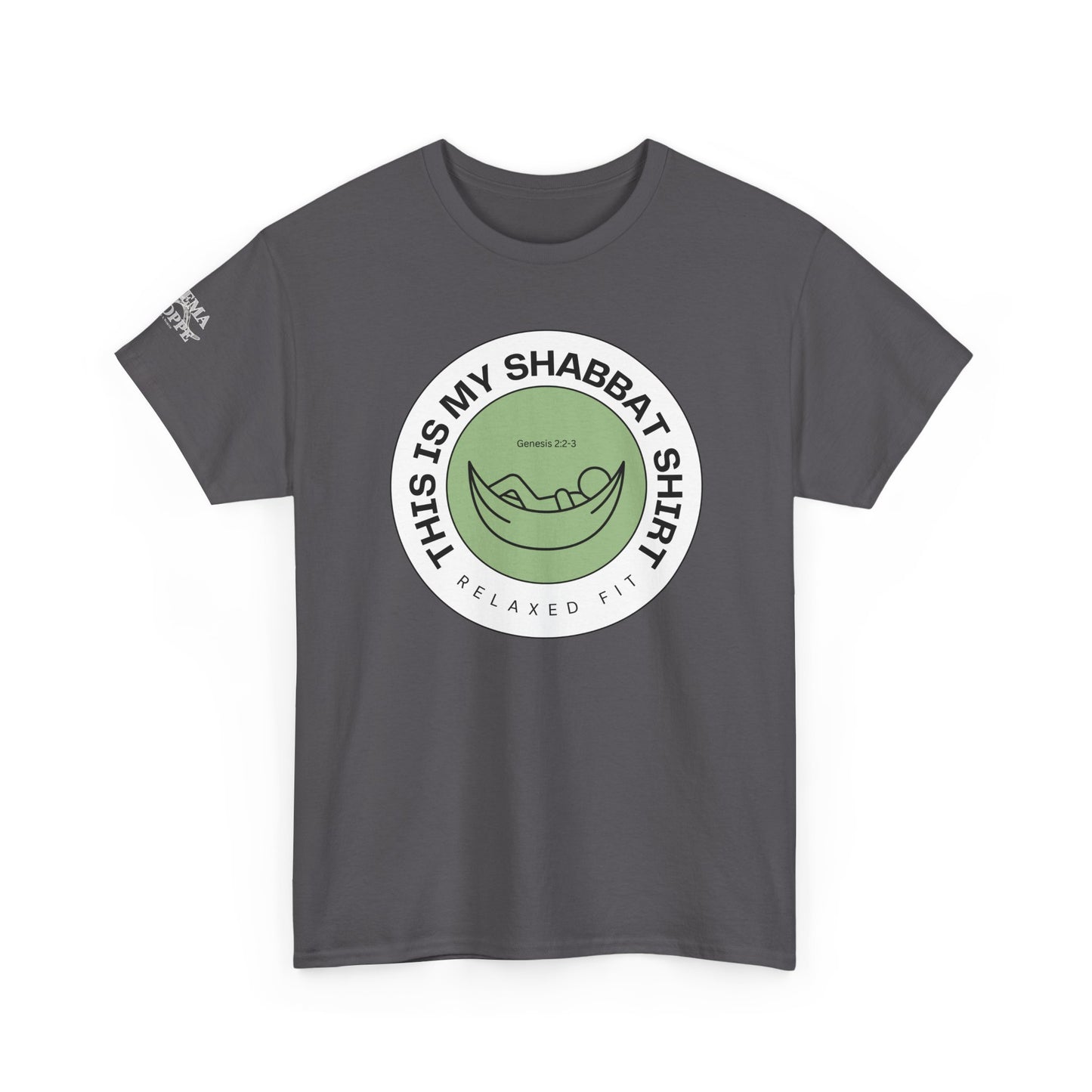 This Is My Shabbat Shirt — Chilling Out Is a Commandment Hammock Sabbath Cotton Tee