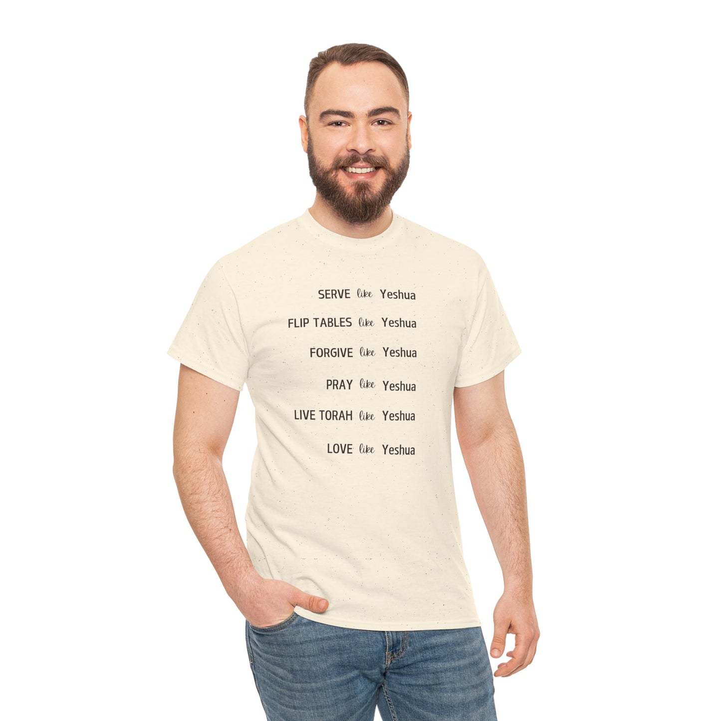 Inspired by Yeshua - Unisex Heavy Cotton Tee