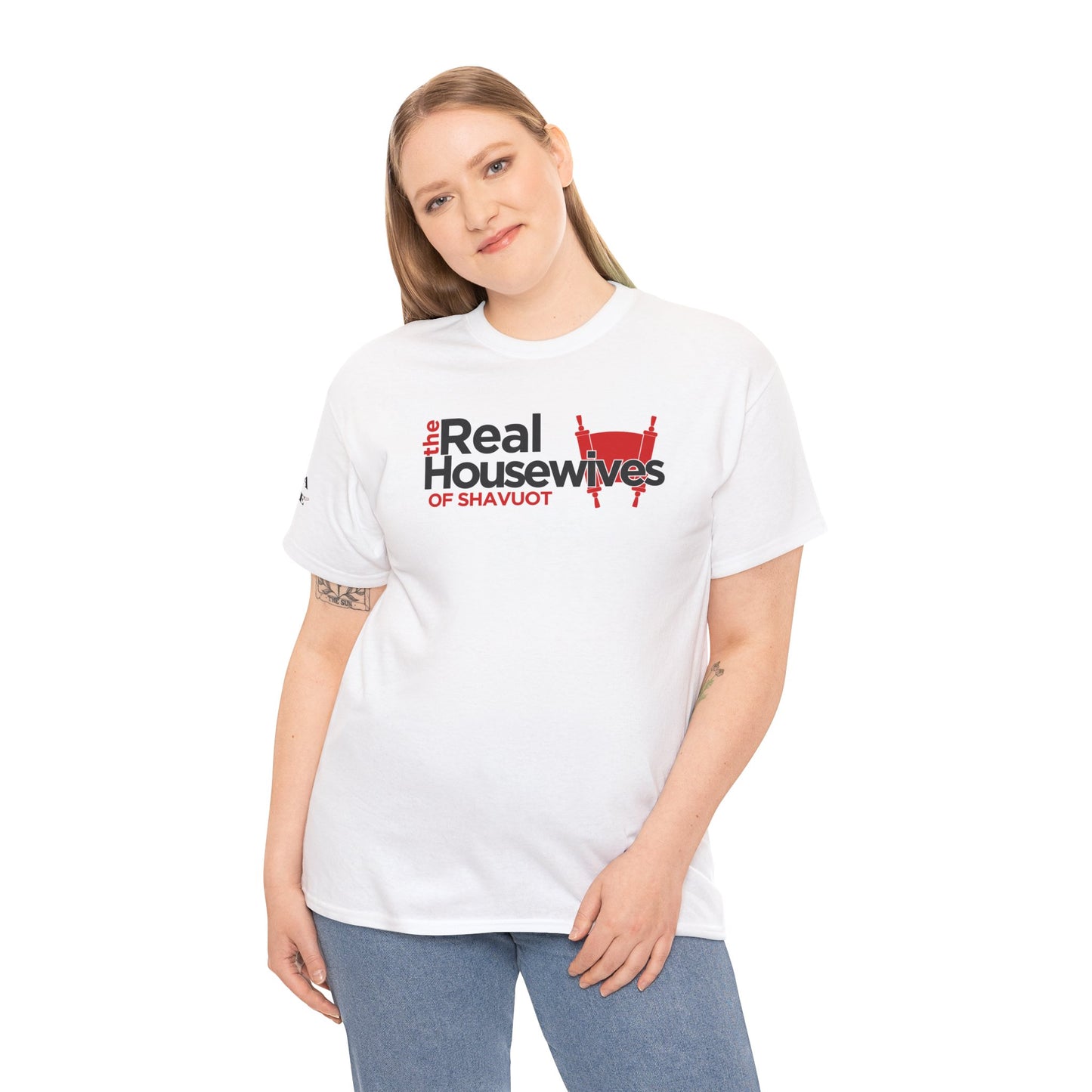 The Real Housewives of Shavuot Torah Scrolls T-Shirt Feast of Weeks Pentecost Cotton Tee