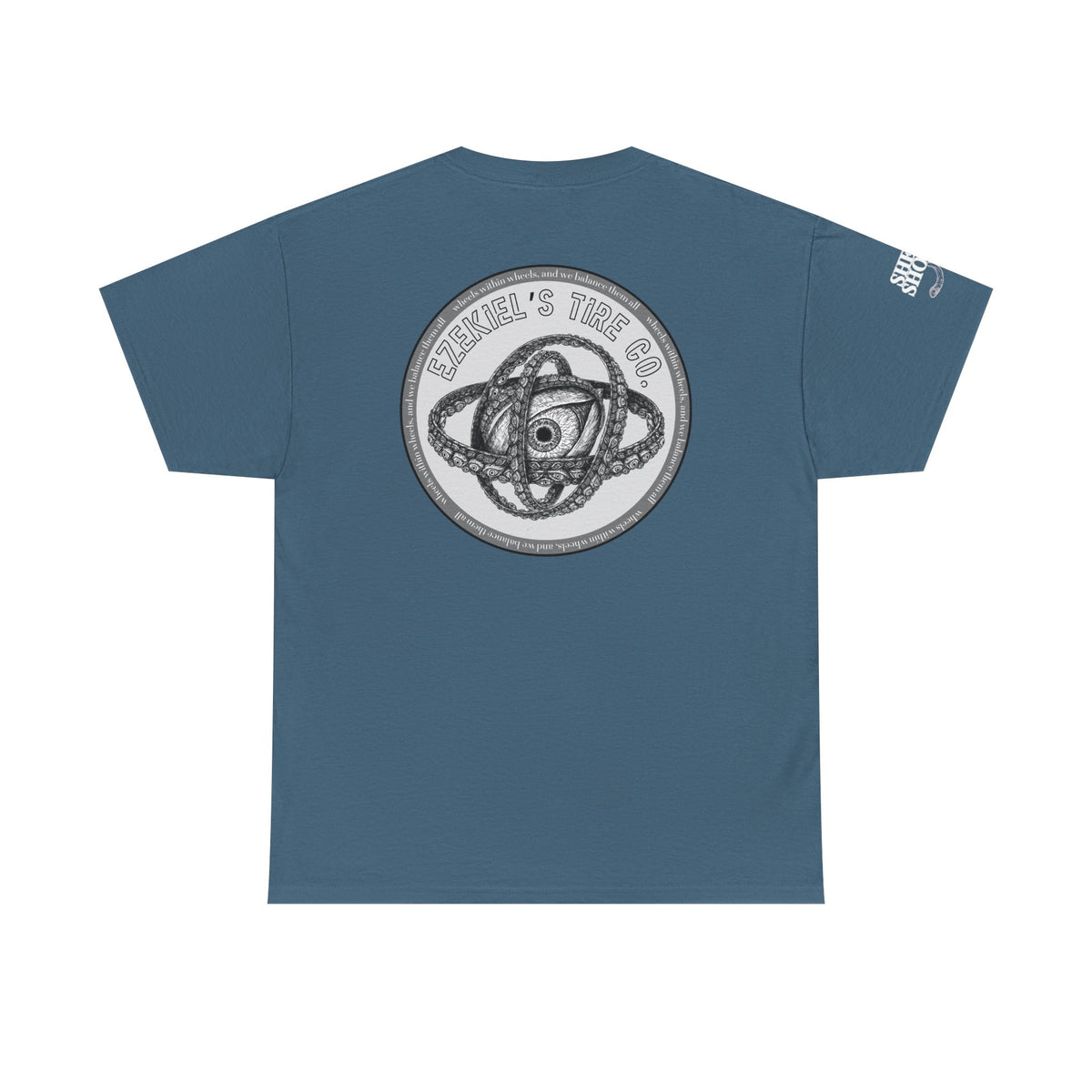 Ezekiel's Tire Company Shirt - Funny Biblical Unisex Cotton Tee