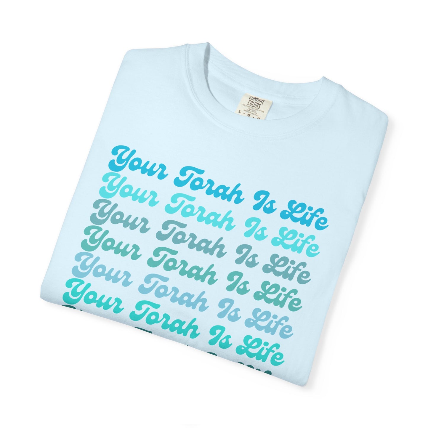 Your Torah Is Life Retro Unisex Torah Inspirational T-Shirt - Spiritual Gift, Faith-Based Apparel, Casual Wear, Inspirational Quote Shirt, Feast and Fellowship Tee