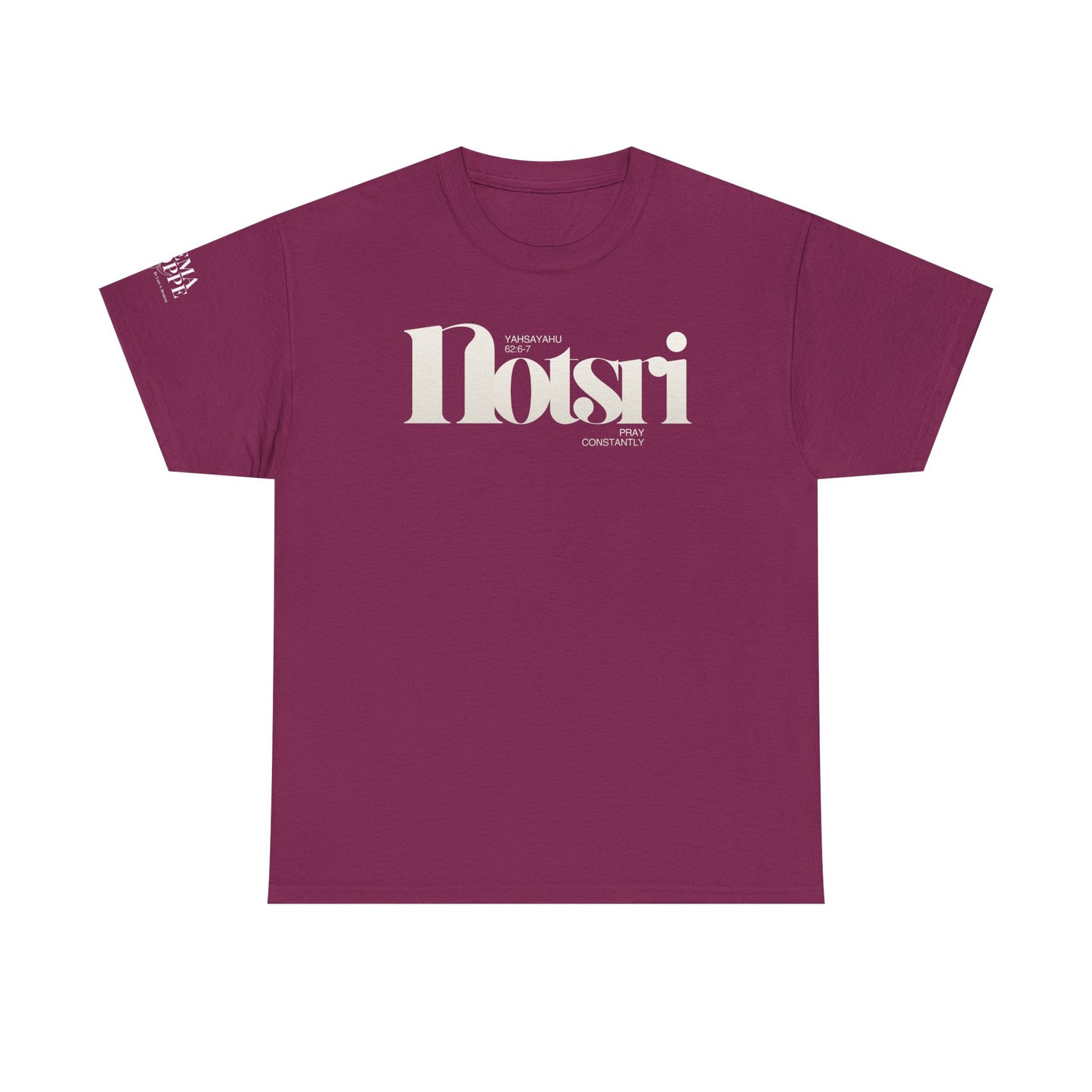 Notsri Minimalist Logo Tee Watchman Shirt
