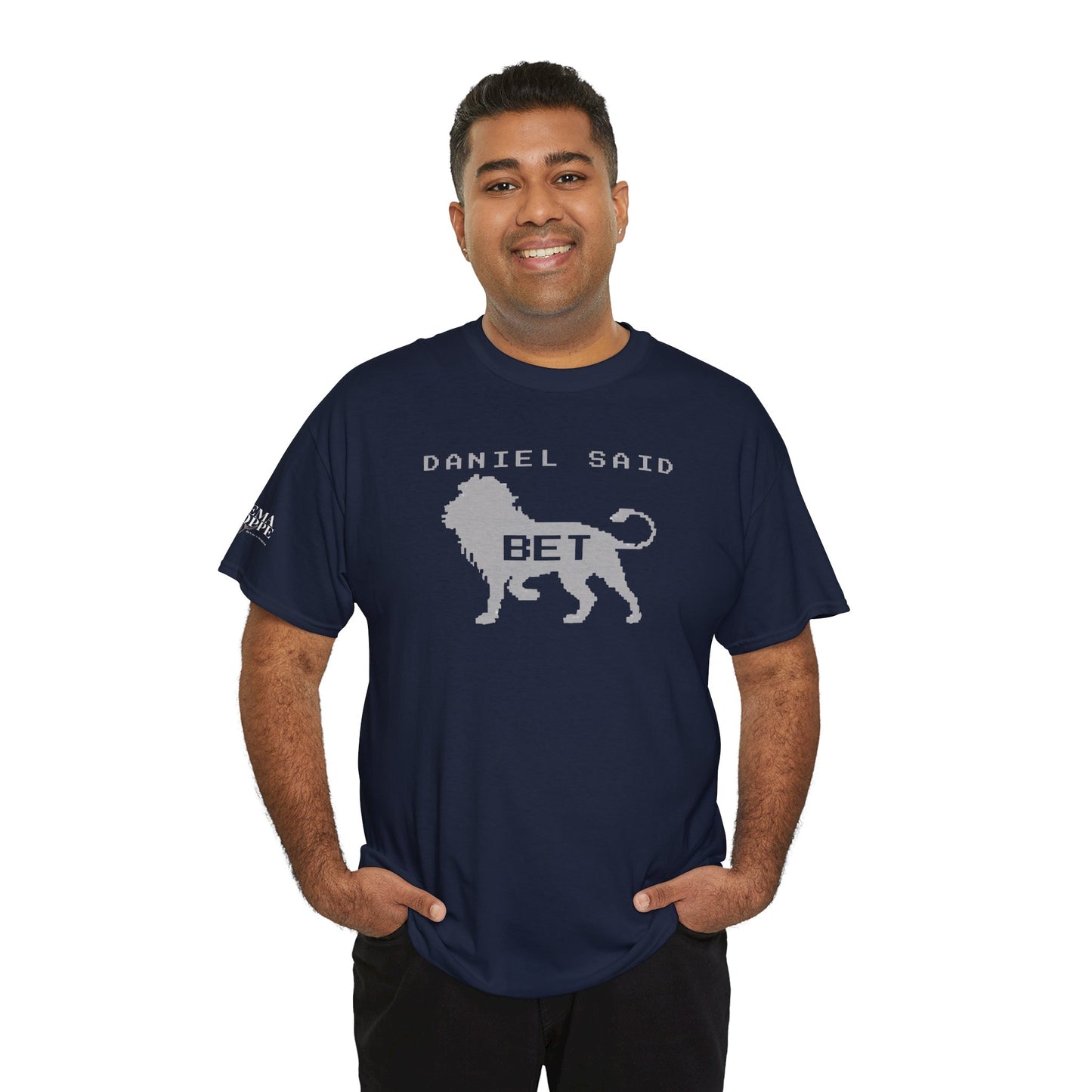 'Daniel Said Bet' Graphic Lion Tee Hebrew Hahas