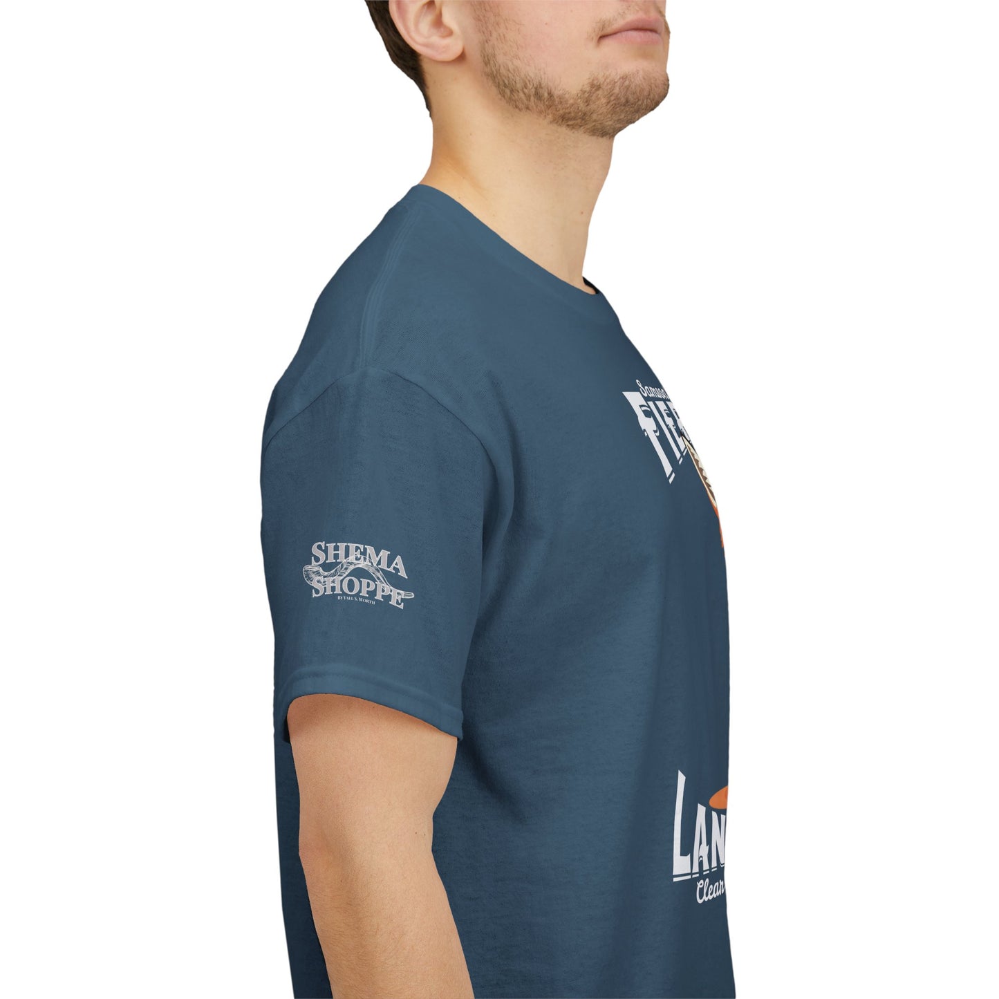 Fiery Fox Landscaping Unisex Heavy Cotton Tee - dark shades