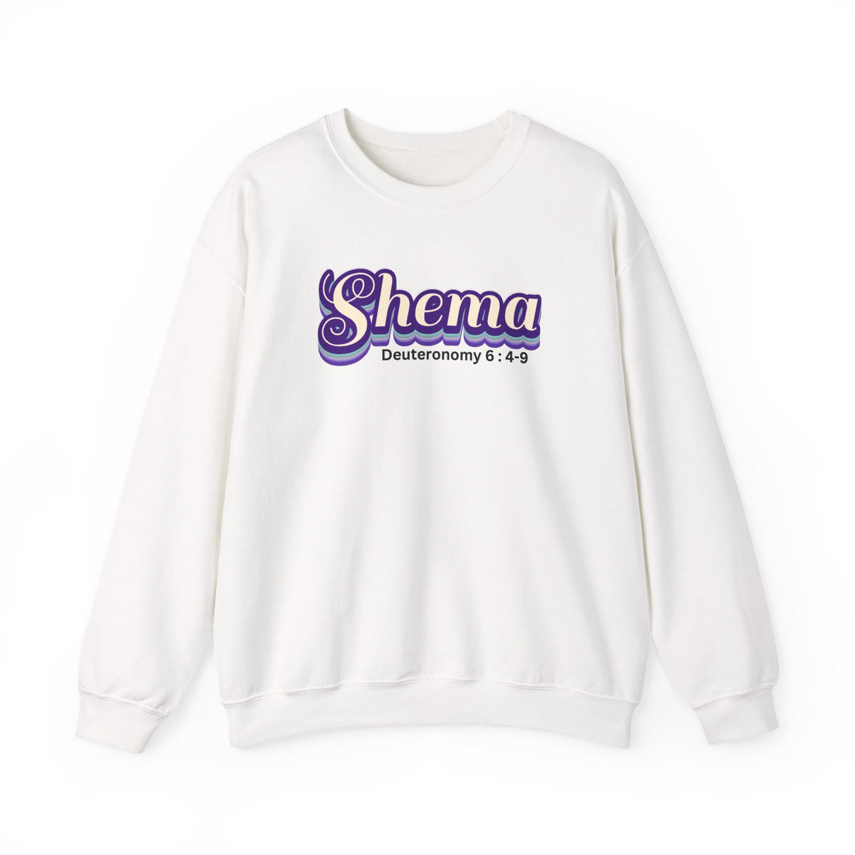 Retro Shema Unisex Heavy Blend™ Crewneck Sweatshirt
