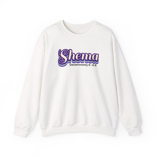 Retro Shema Unisex Heavy Blend™ Crewneck Sweatshirt