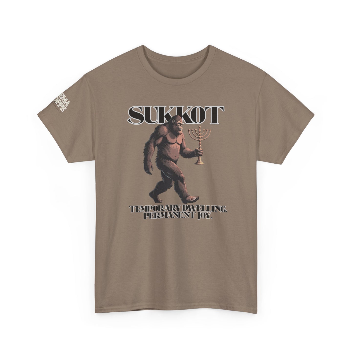 Sukkot Bigfoot Menorah Joy Legendary Shirt