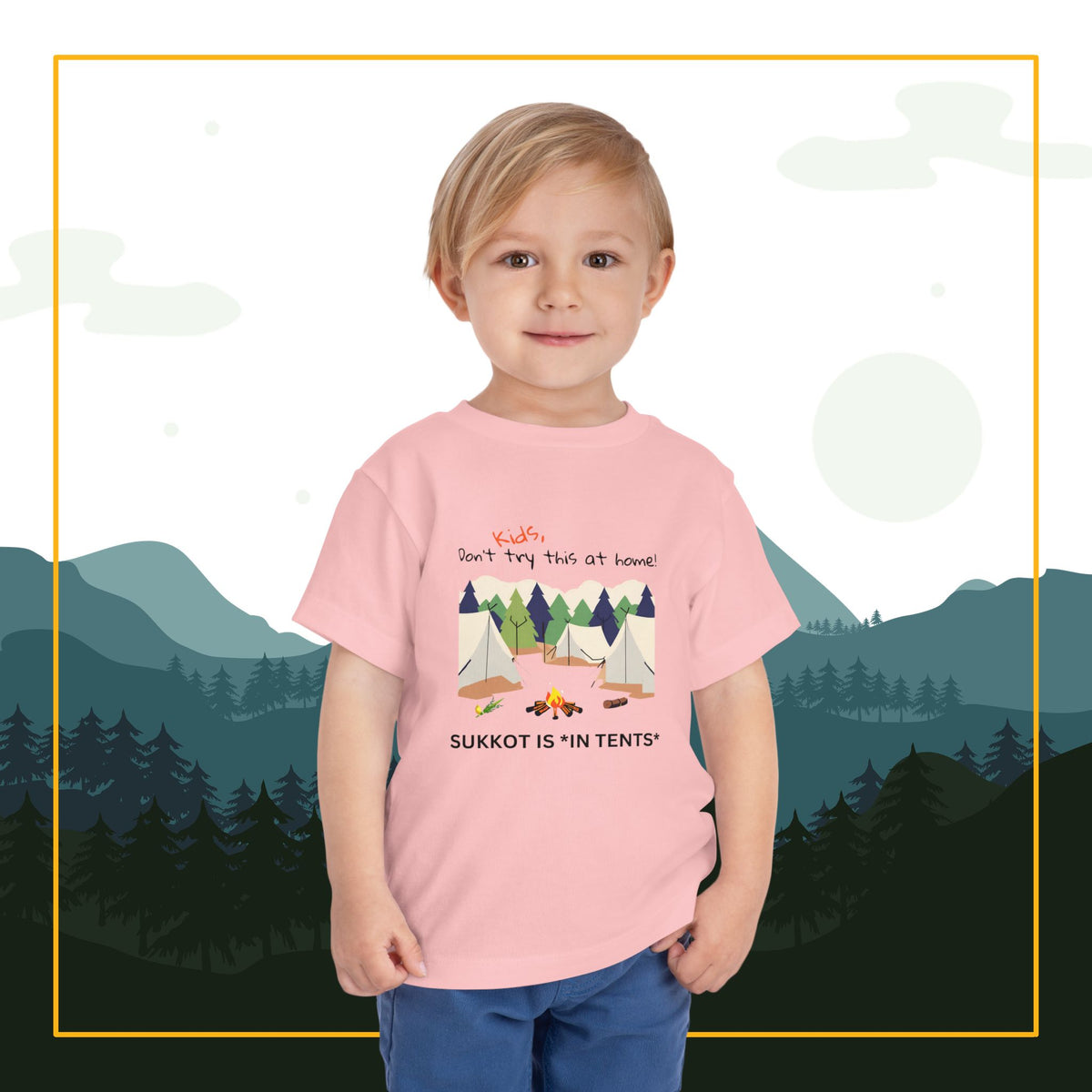 Sukkot Toddler Short Sleeve Tee