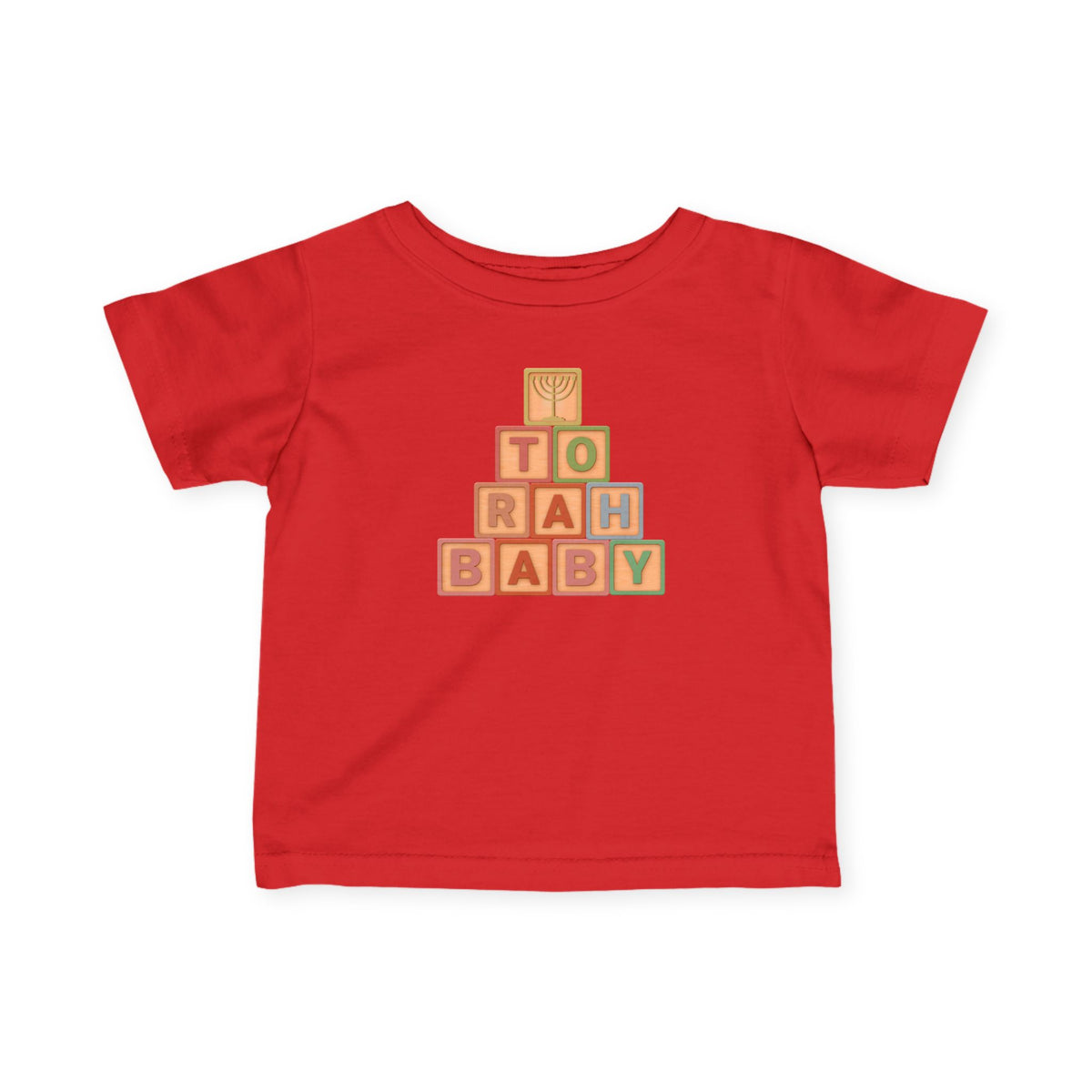 Torah Baby Blocks- Infant Fine Jersey Tee