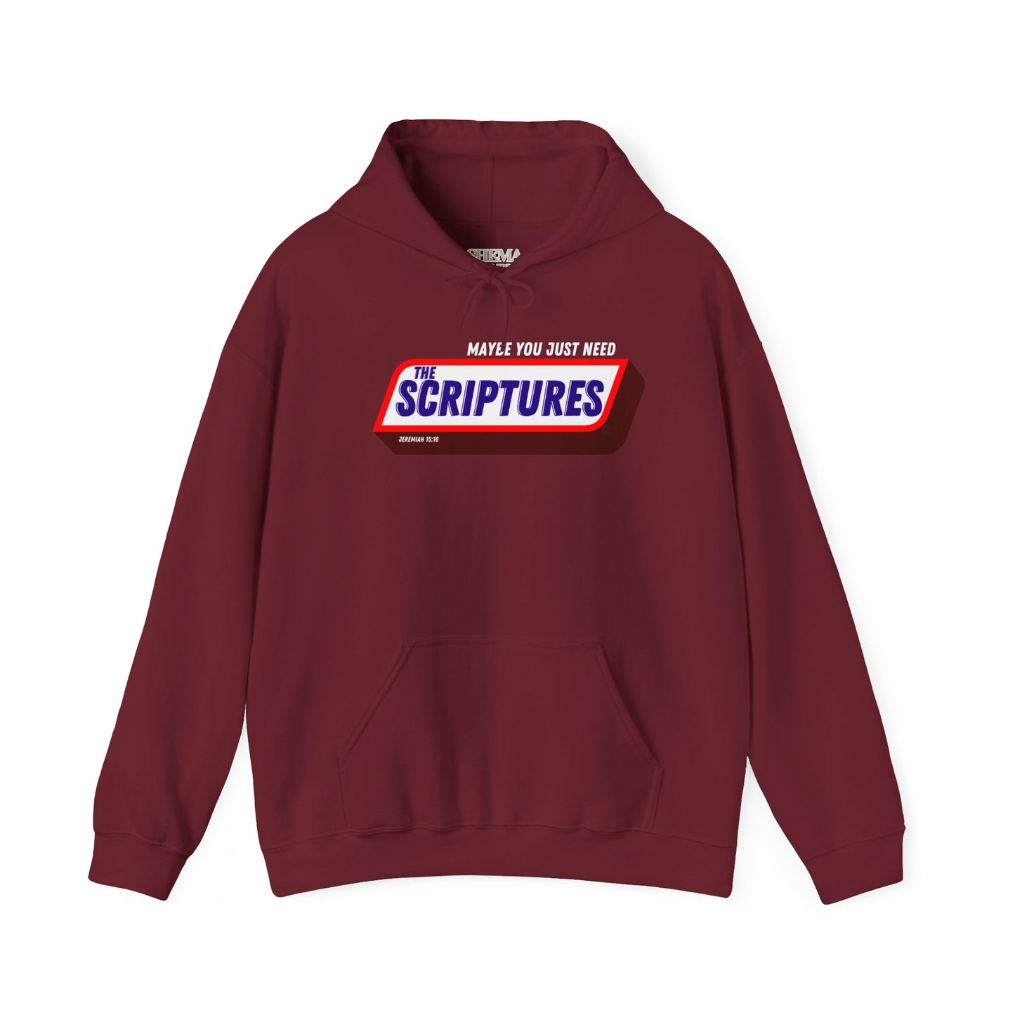 Scriptures Satisfy Unisex Heavy Blend™ Hooded Sweatshirt