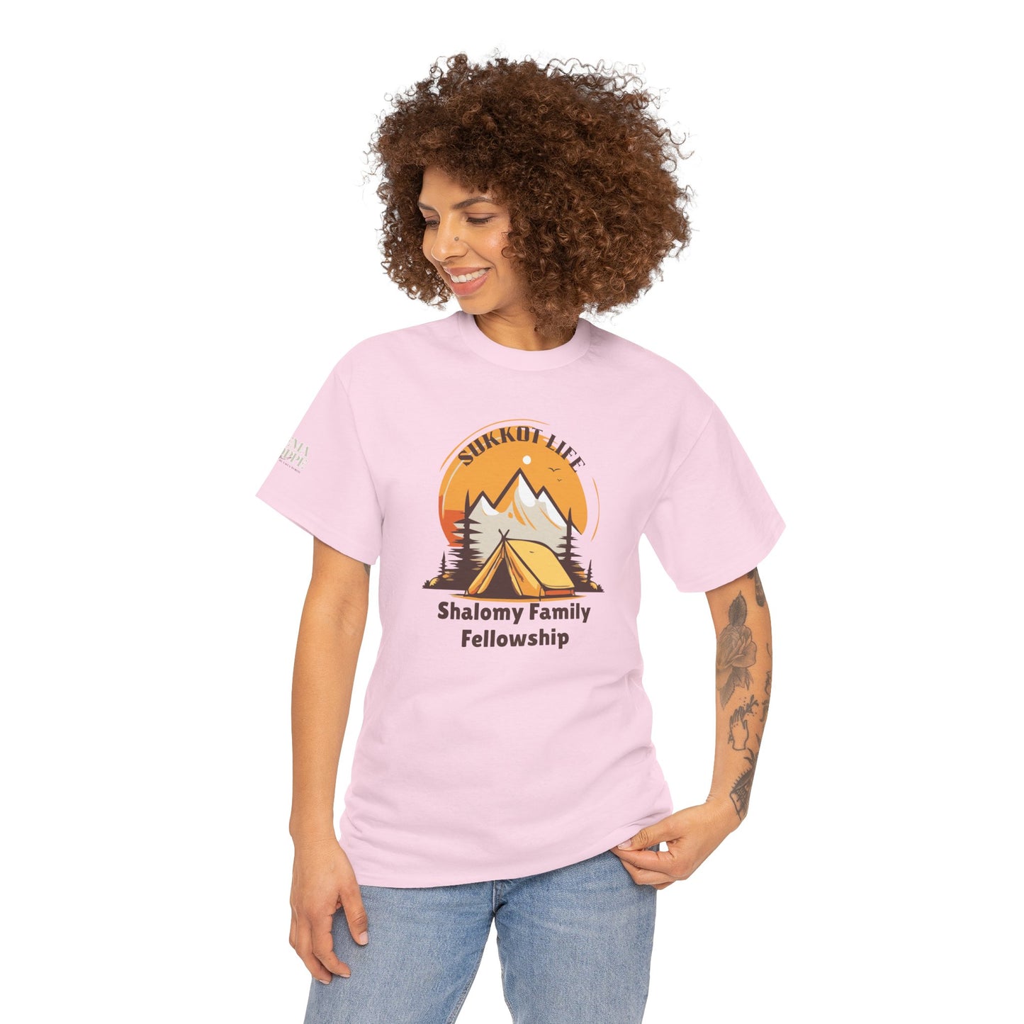 Personalized Sukkot Life Tee - Camping Biblical Feast Fellowship Shirt