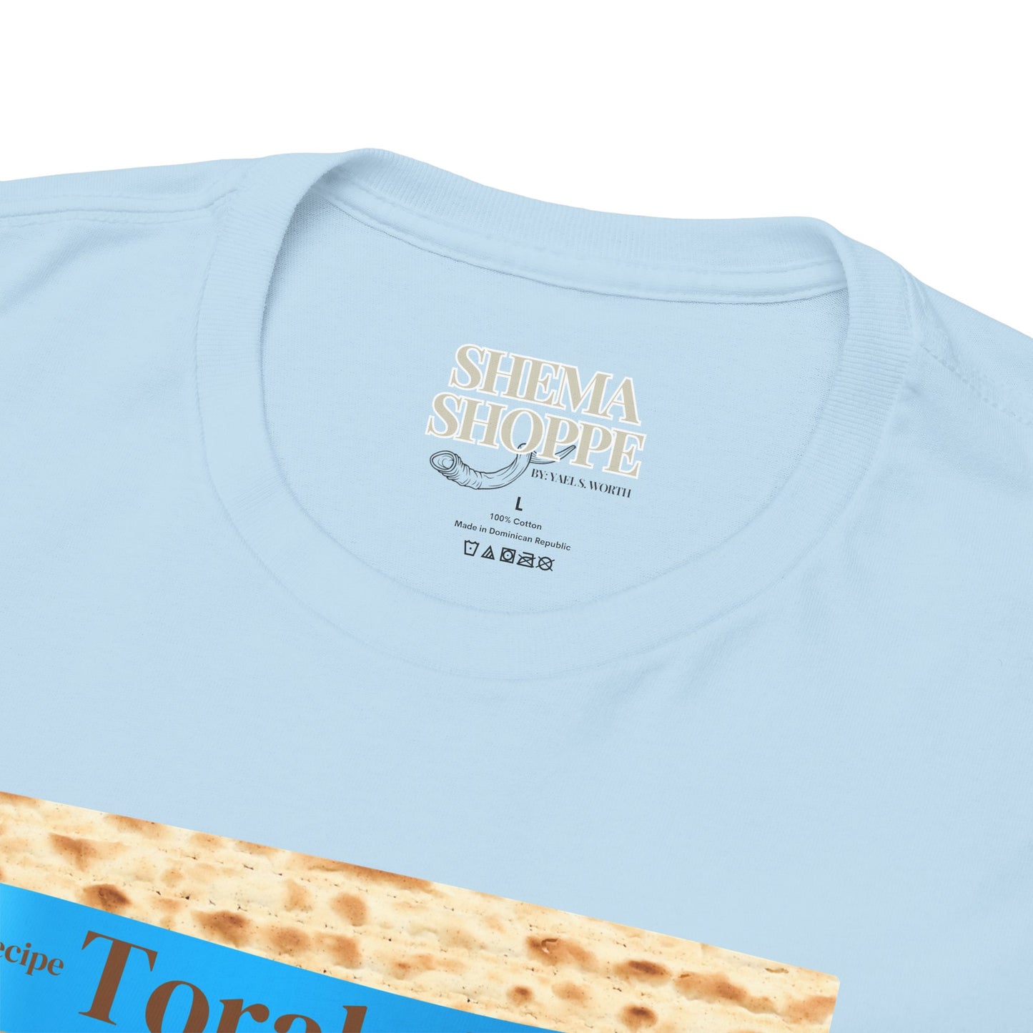 Passover Matzo Unisex Tee - Moshe's Recipe Torahtillas Cotton Funny Shirt