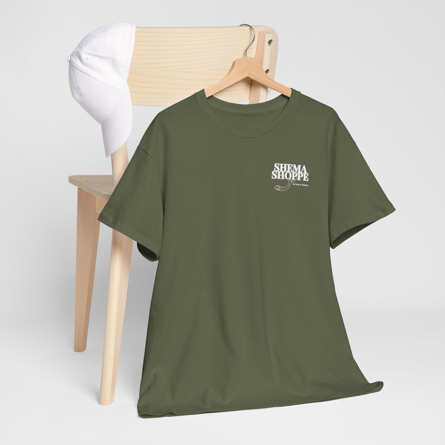 'Jael Time' Humorous Bible Story T-Shirt with Tent Peg and Hammer Design Cotton Tee