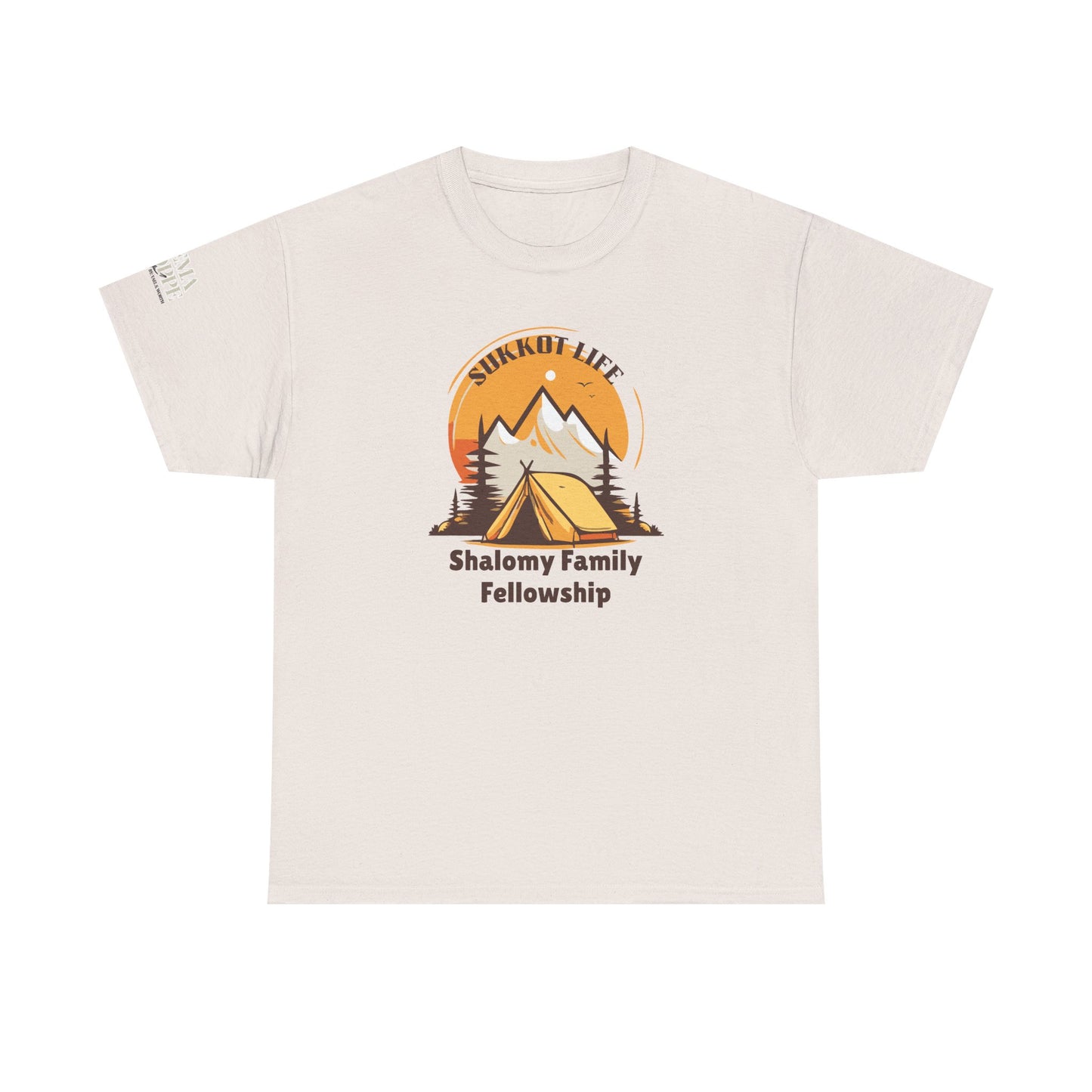 Sukkot Life Tee - Camping Biblical Feast Fellowship Shirt