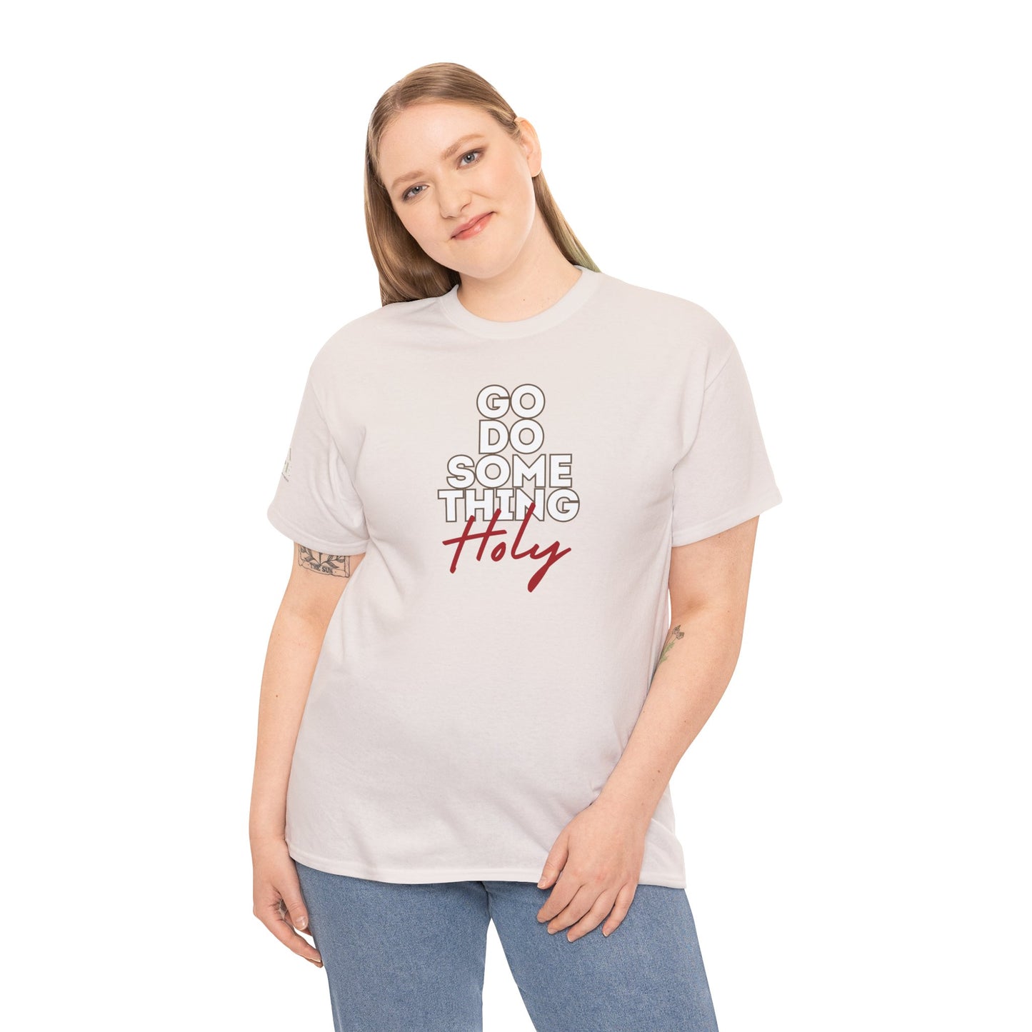 Do Something Holy Unisex Heavy Cotton Tee