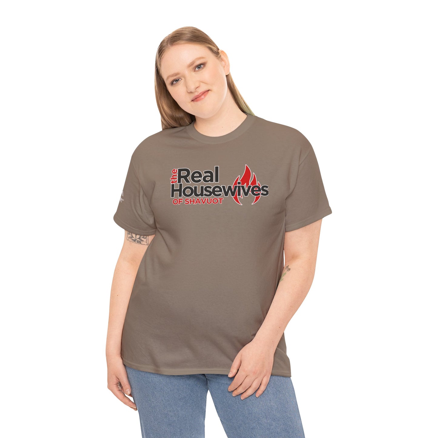 The Real Housewives of Shavuot Flames T‑Shirt Feast of Weeks Biblical Feast