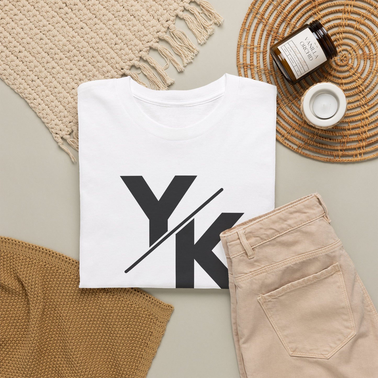 Yom Kippur Tee - "YK" Logo with "Fast. Pray. Repent." Set-Apart Biblical Day of Atonement T-Shirt