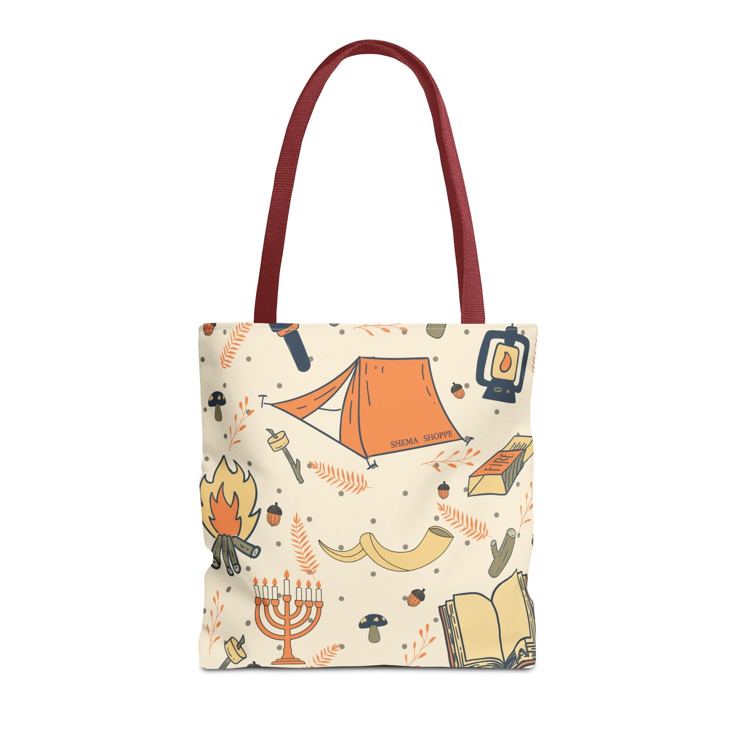 Sukkot Tents Tote Bag (AOP)