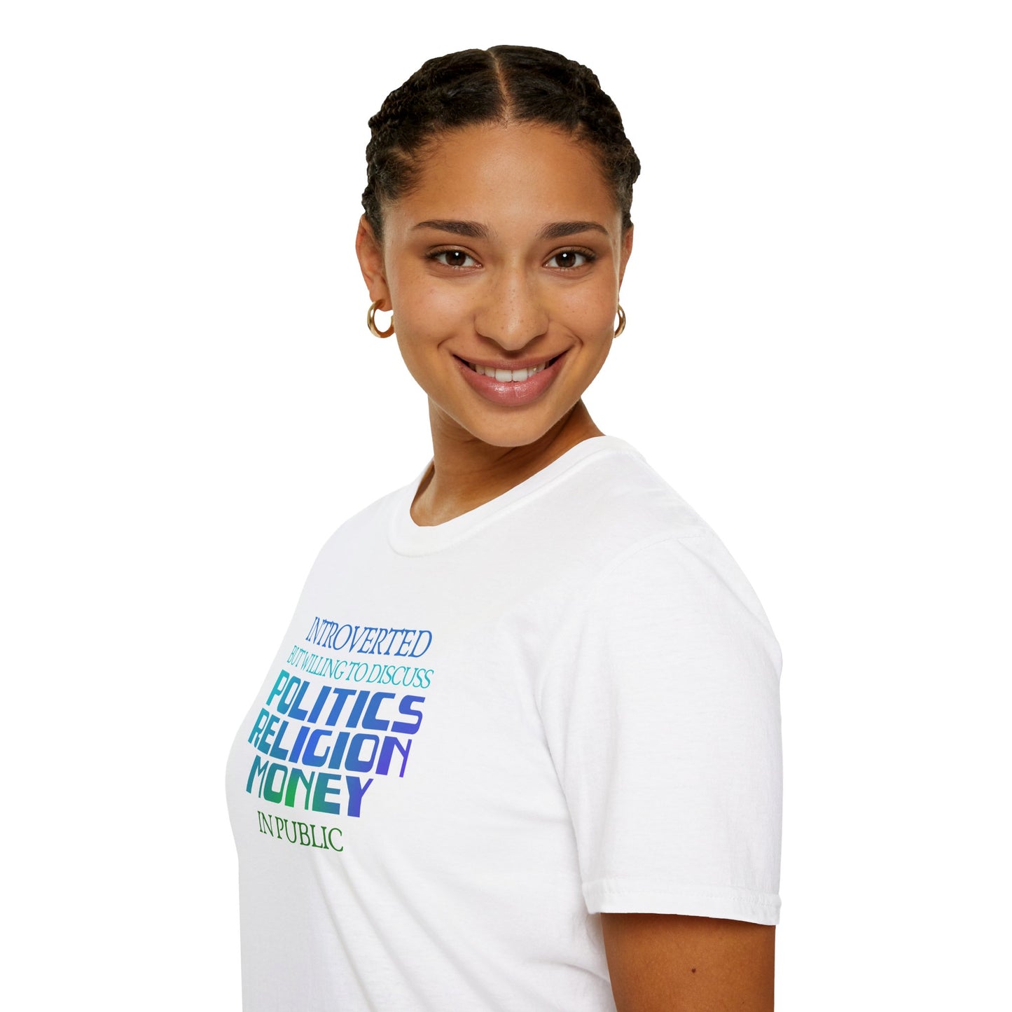 Introverted Politics Religion Money T-Shirt