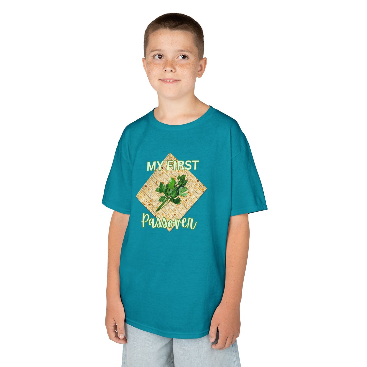Kids T‑Shirt “My First Plant Parent” Green Succulent Garden Tee