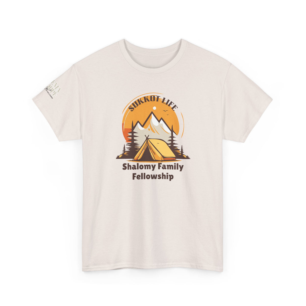 Sukkot Life Tee - Camping Biblical Feast Fellowship Shirt