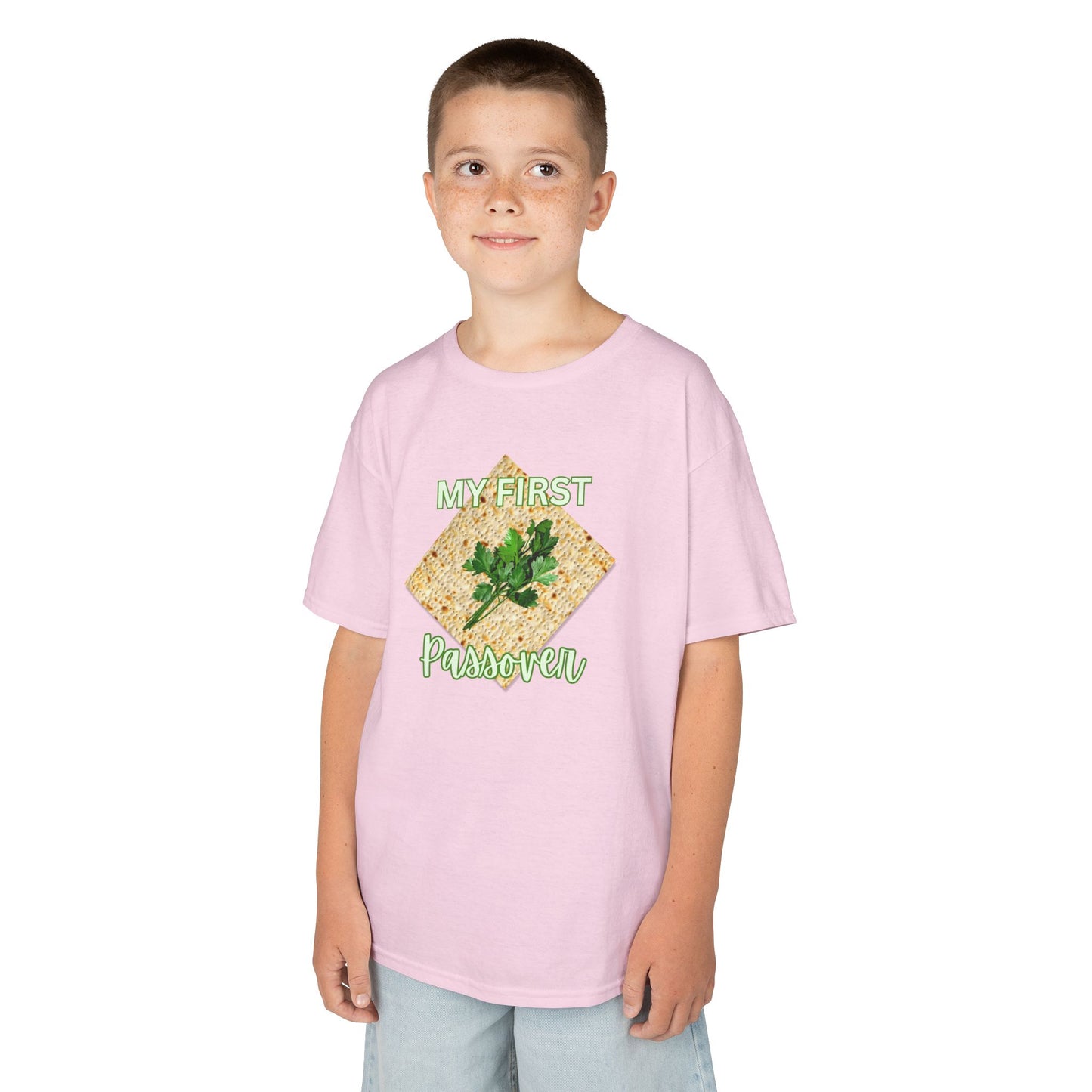 Kids T‑Shirt “My First Plant Parent” Green Succulent Garden Tee