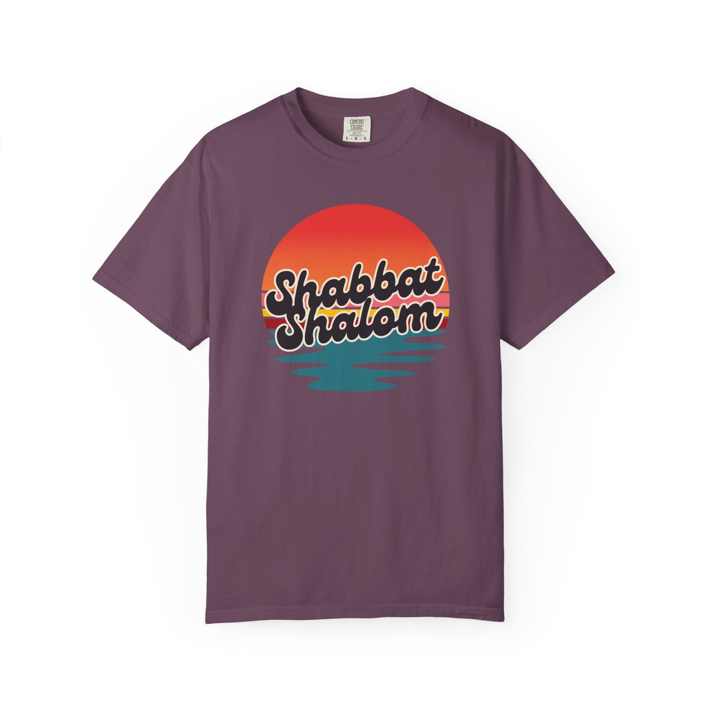 Sunset Shabbat Shalom T-shirt