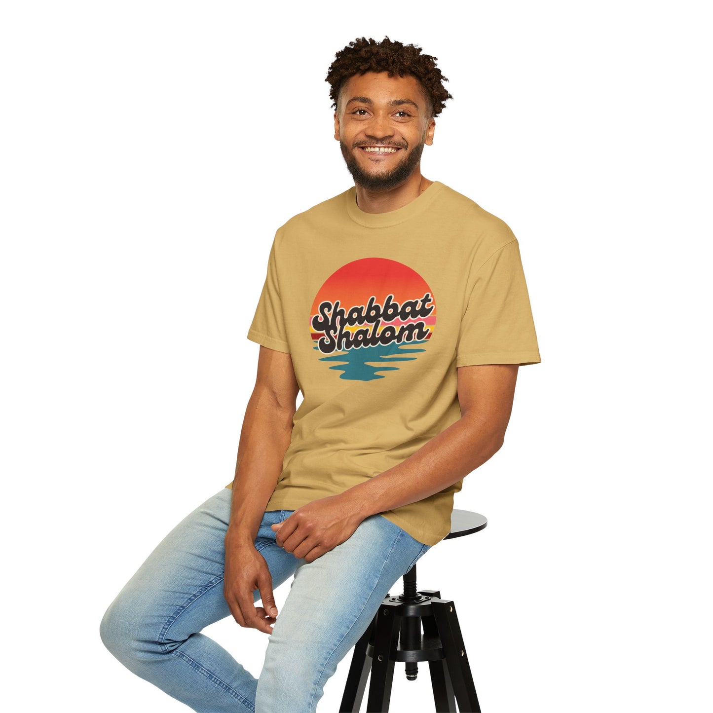 Sunset Shabbat Shalom T-shirt