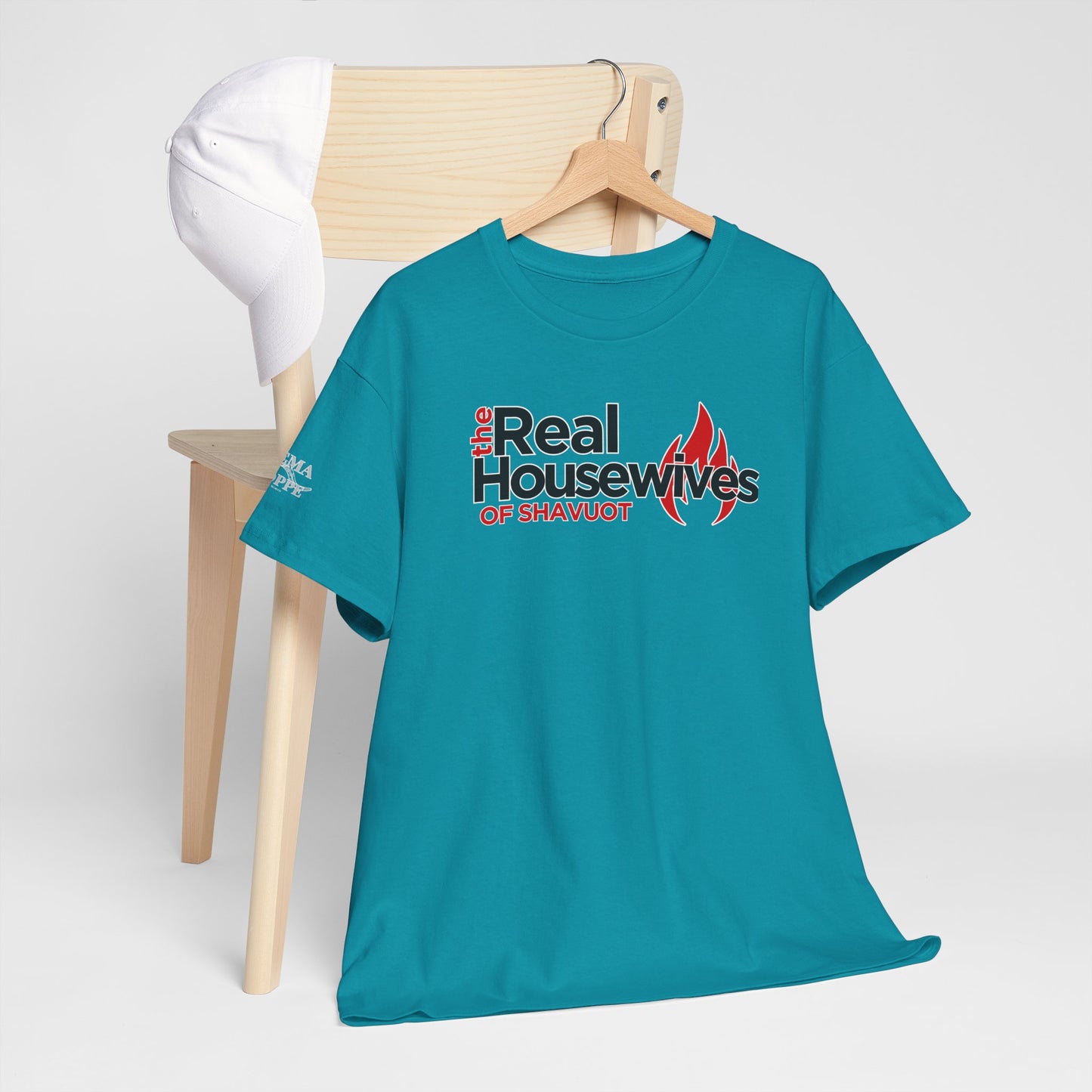 The Real Housewives of Shavuot Flames T‑Shirt Feast of Weeks Biblical Feast