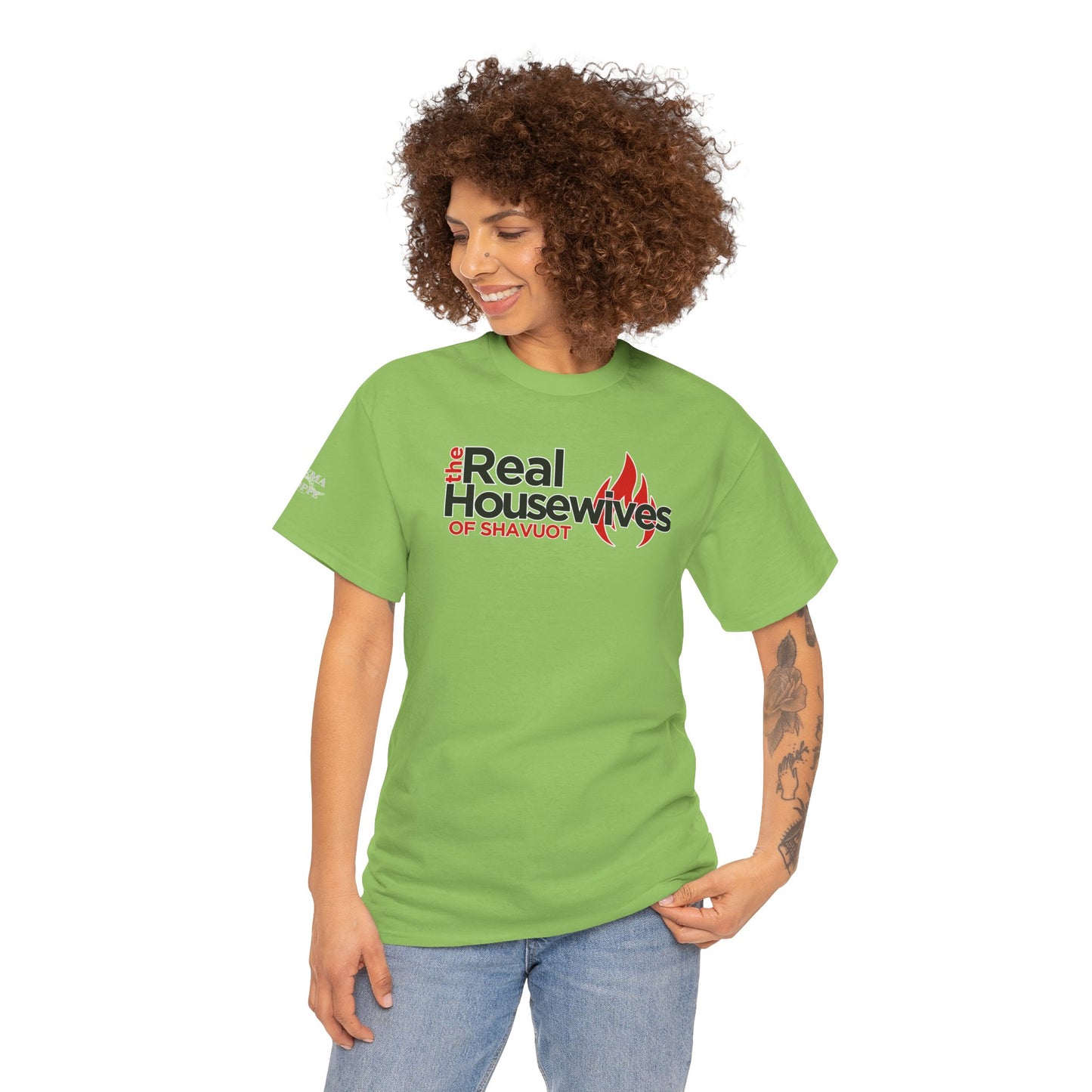 The Real Housewives of Shavuot Flames T‑Shirt Feast of Weeks Biblical Feast
