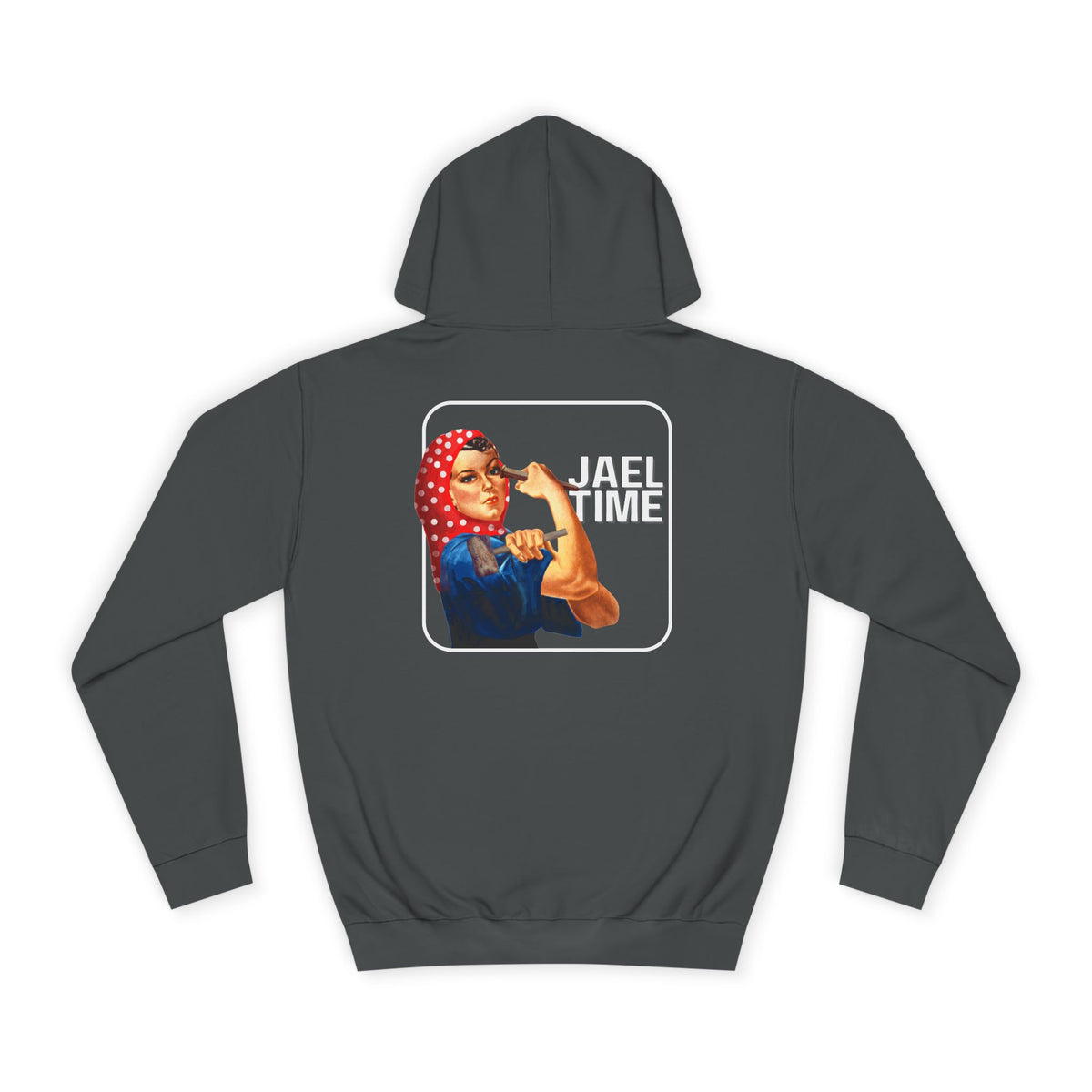 JAEL TIME Stylish Unisex College Hoodie - Perfect for Students, Cozy for Campus Life, Great for Gifts, Casual Wear, and Chill Days