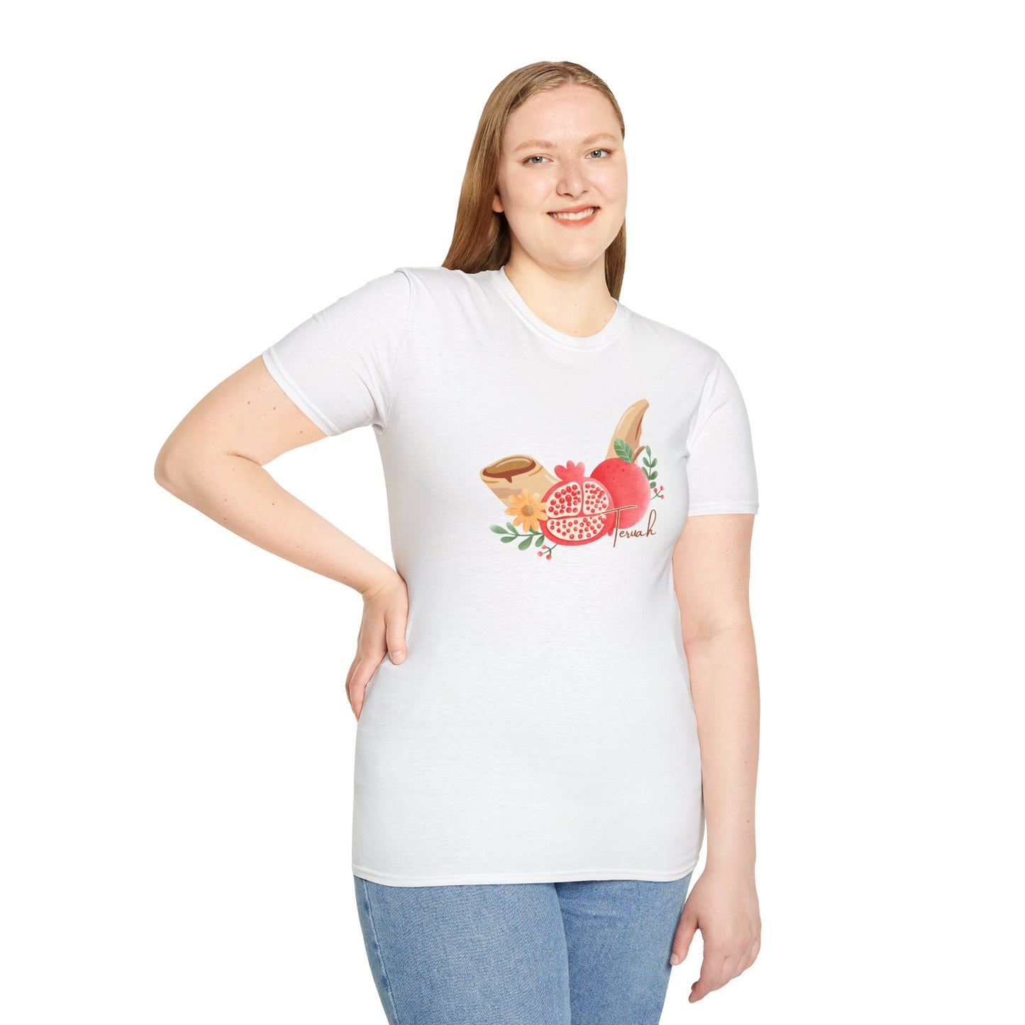 Yom Teruah Softstyle T-Shirt - Biblical Feast of Trumpets Design