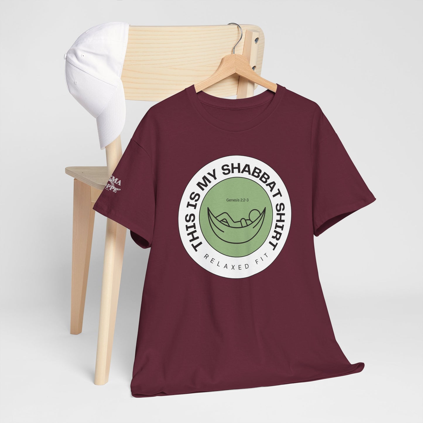 This Is My Shabbat Shirt — Chilling Out Is a Commandment Hammock Sabbath Cotton Tee