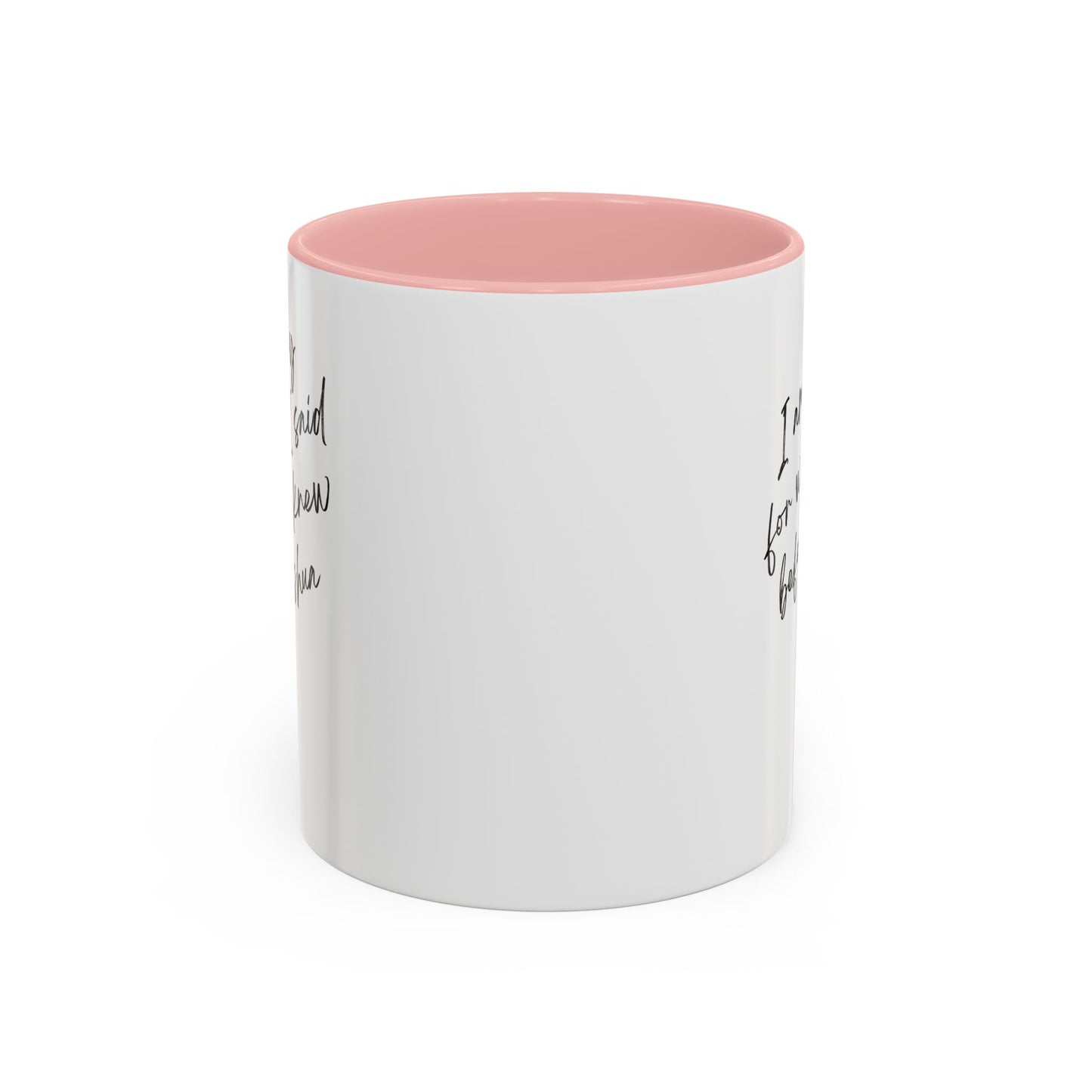 I'm Sorry (Yahshua) Accent Coffee Mug (11, 15oz)