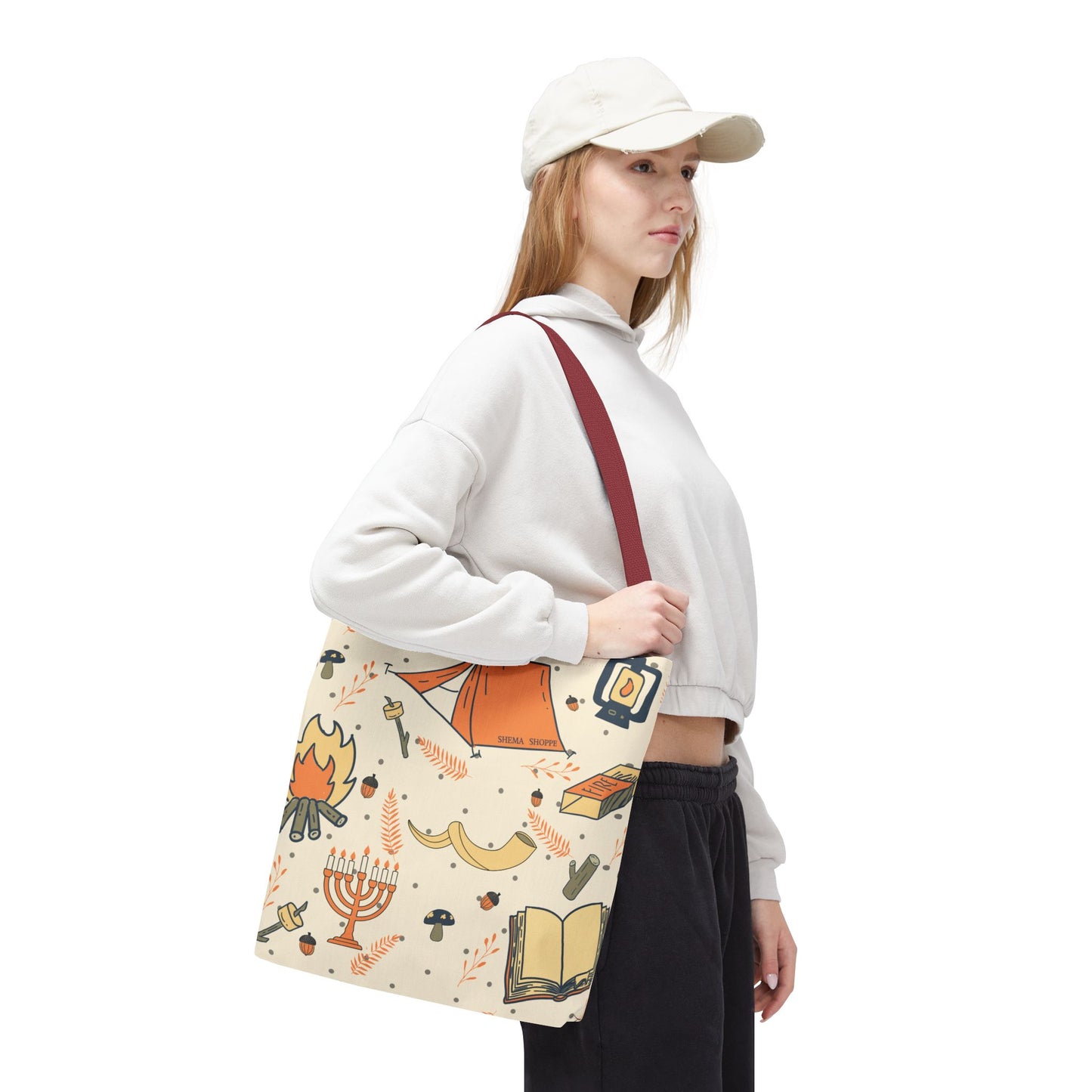 Sukkot Tents Tote Bag (AOP)