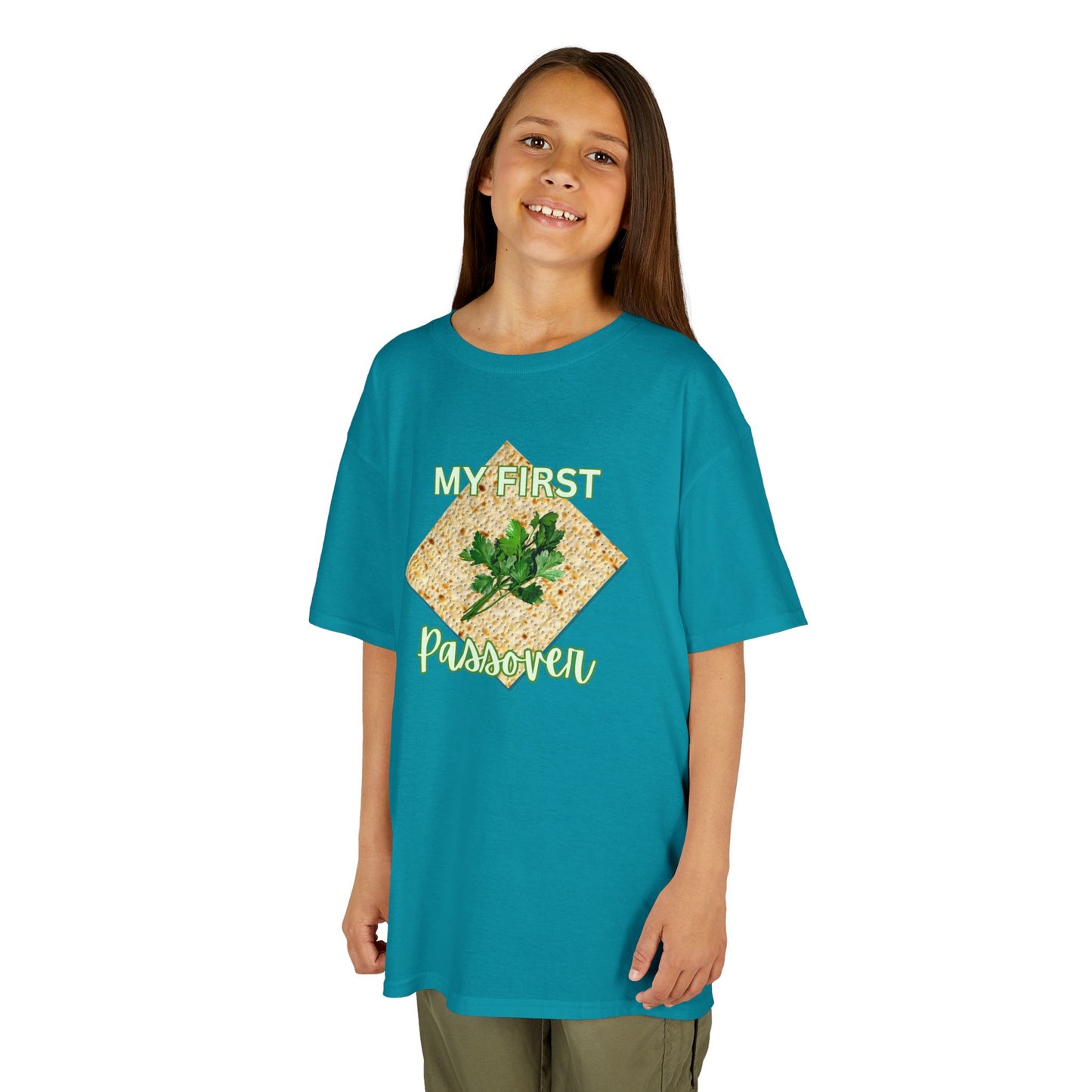 Kids T‑Shirt “My First Plant Parent” Green Succulent Garden Tee